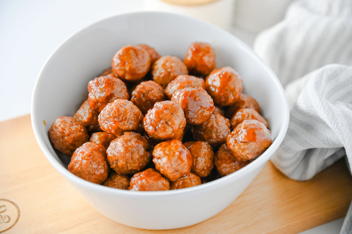 Grape Jelly Meatballs Set #5
