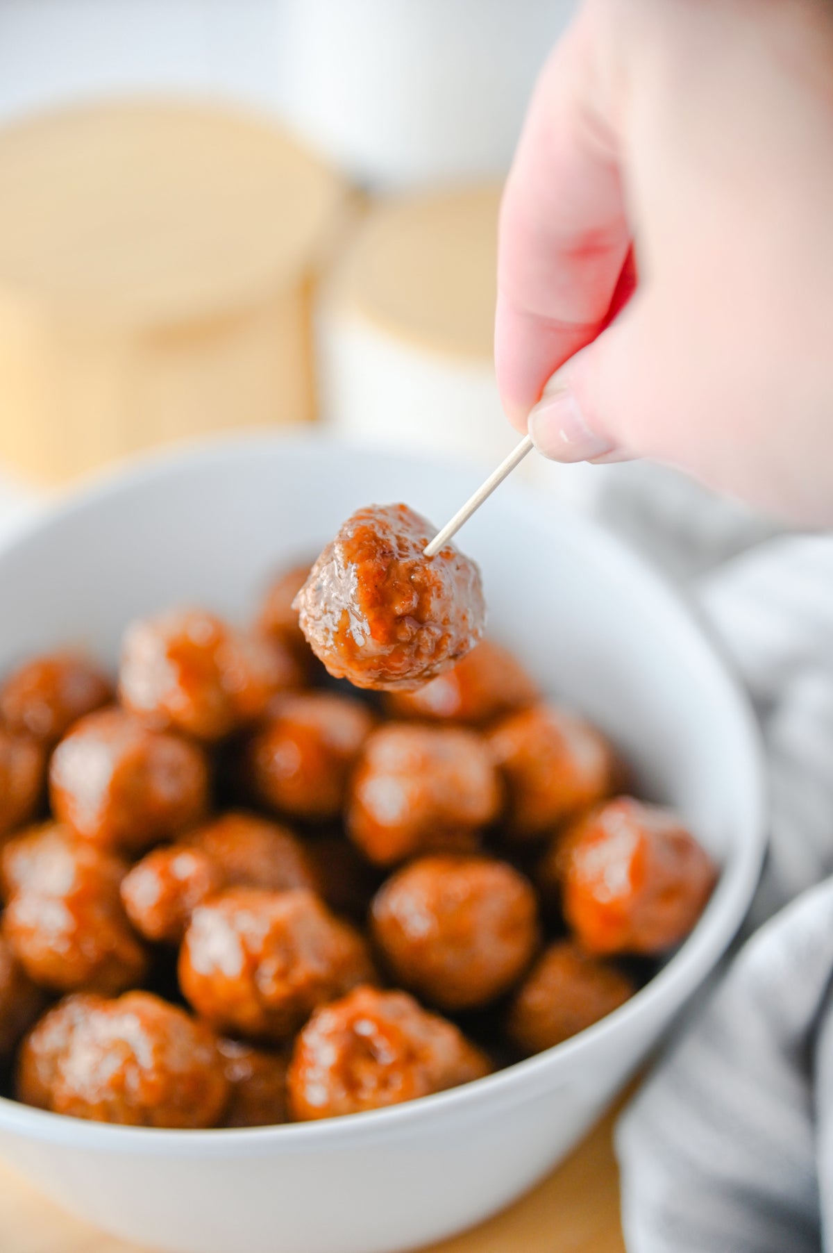 Grape Jelly Meatballs Set #5