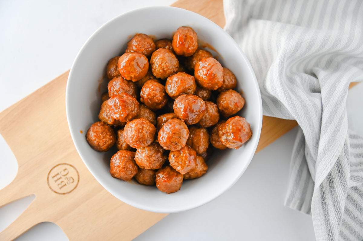 Grape Jelly Meatballs Set #5