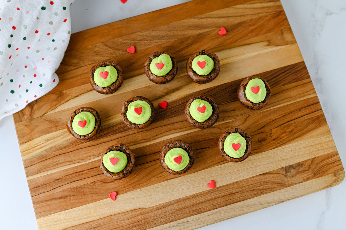 Grinch Brownie Bites Set #5