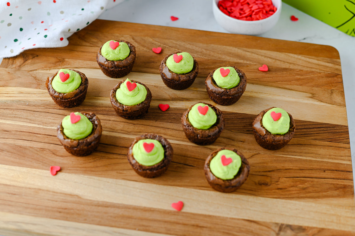 Grinch Brownie Bites Set #5