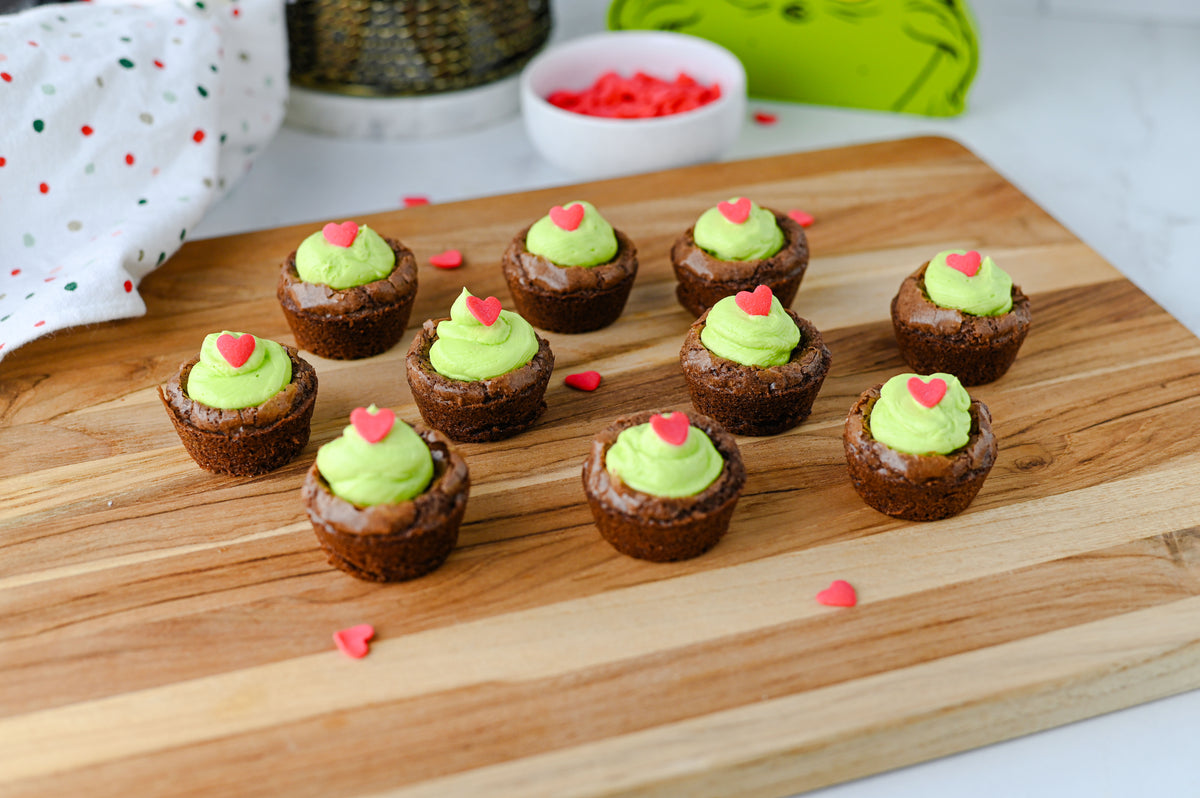 Grinch Brownie Bites Set #5