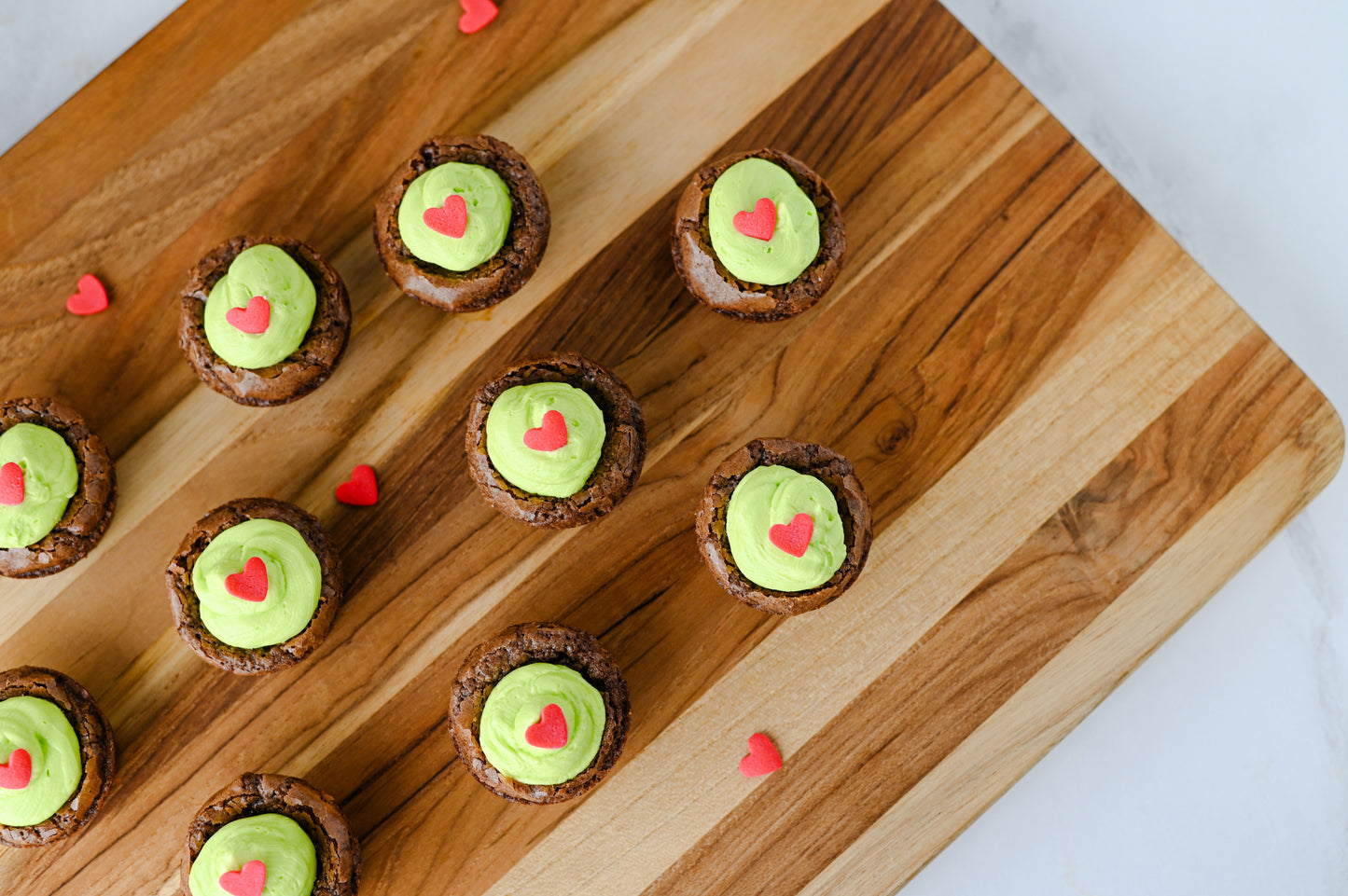Grinch Brownie Bites Set #5