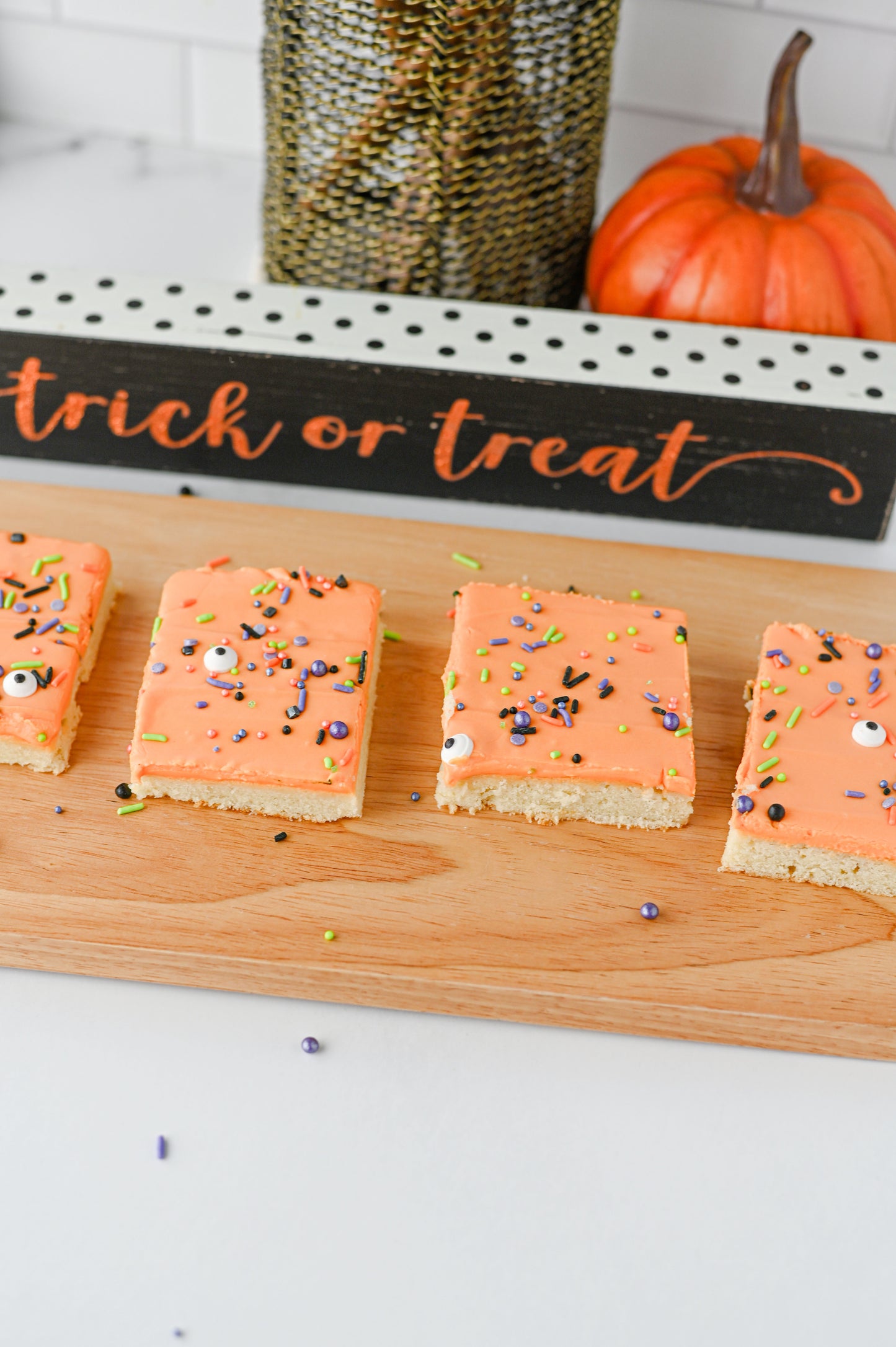 Halloween Sugar Cookie Bars Set #5