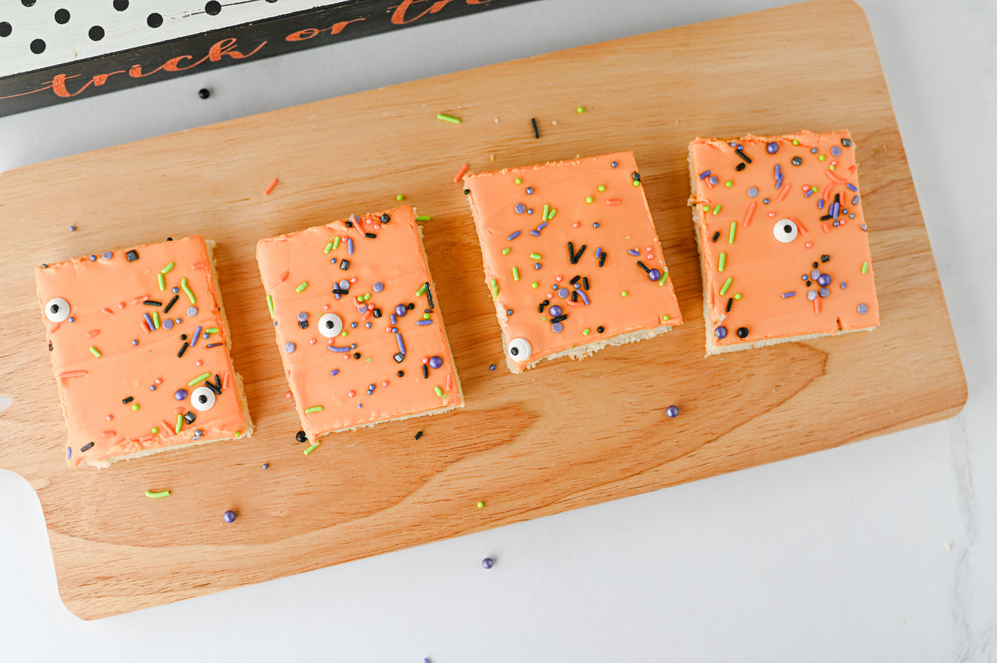 Halloween Sugar Cookie Bars Set #5