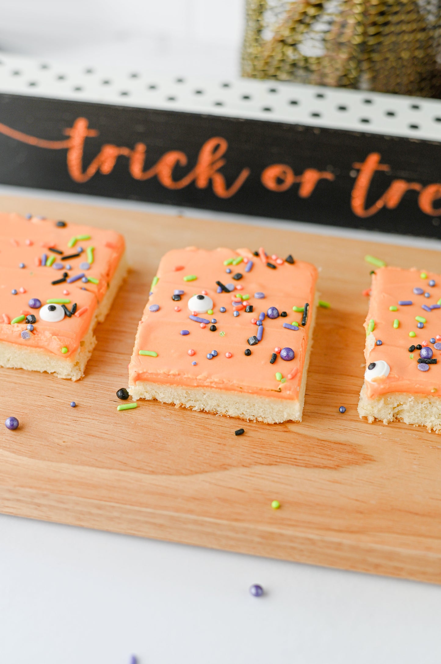 Halloween Sugar Cookie Bars Set #5