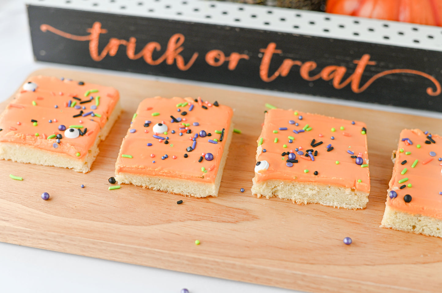 Halloween Sugar Cookie Bars Set #5