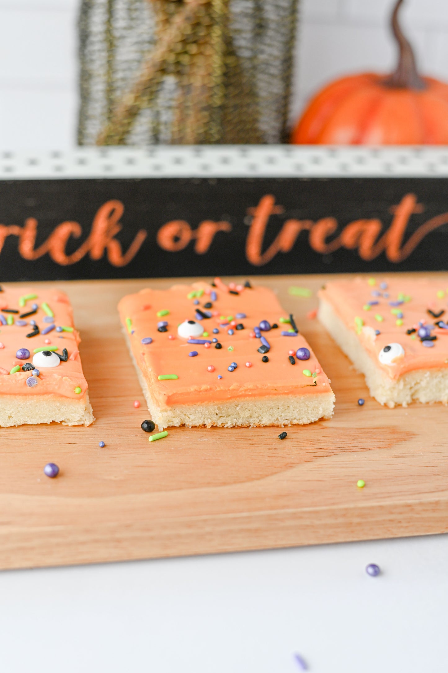 Halloween Sugar Cookie Bars Set #5