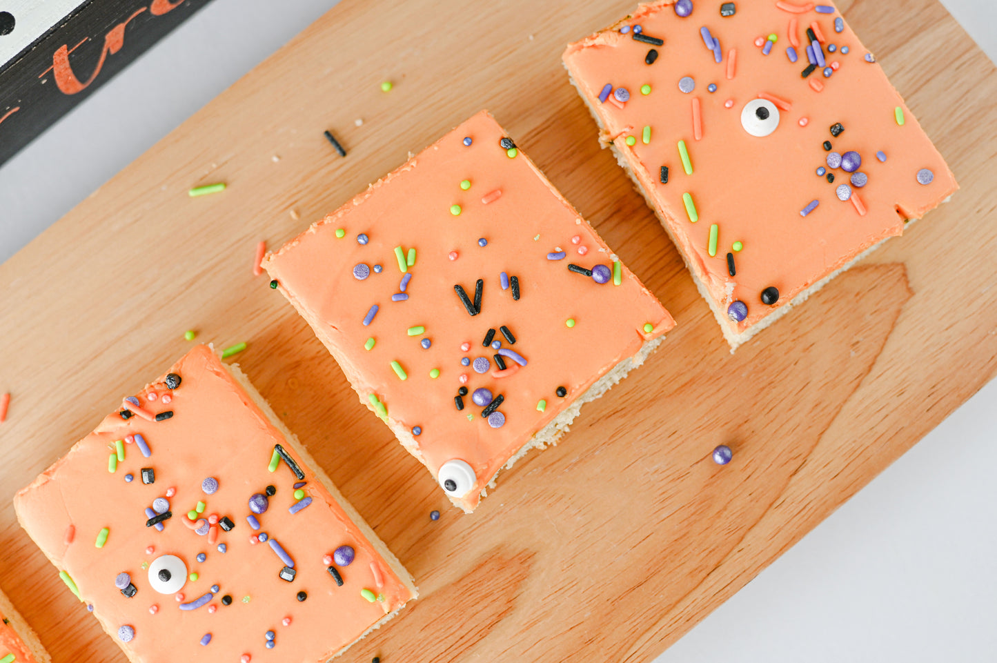 Halloween Sugar Cookie Bars Set #5