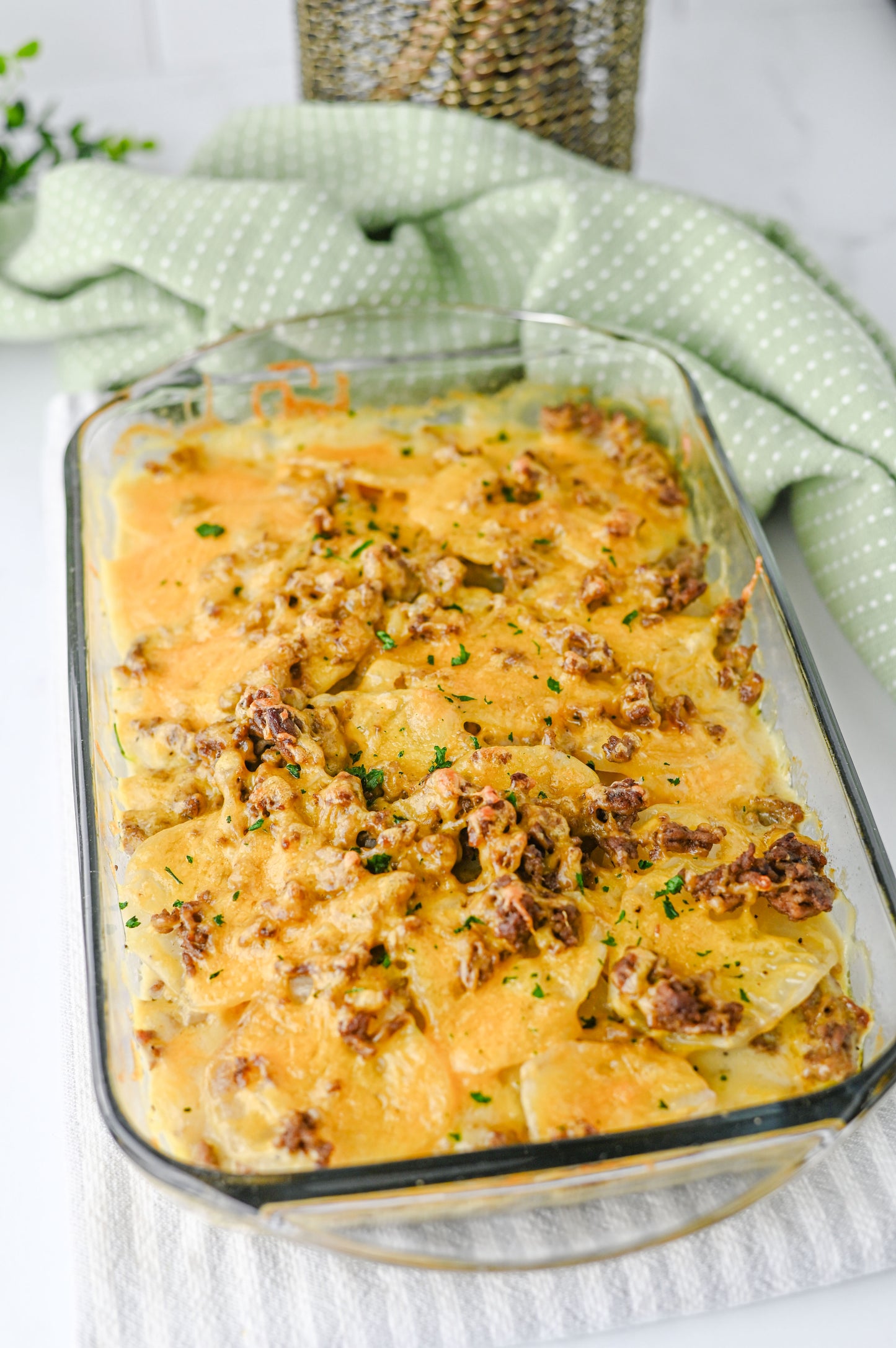 Hamburger Potato Casserole Set #5