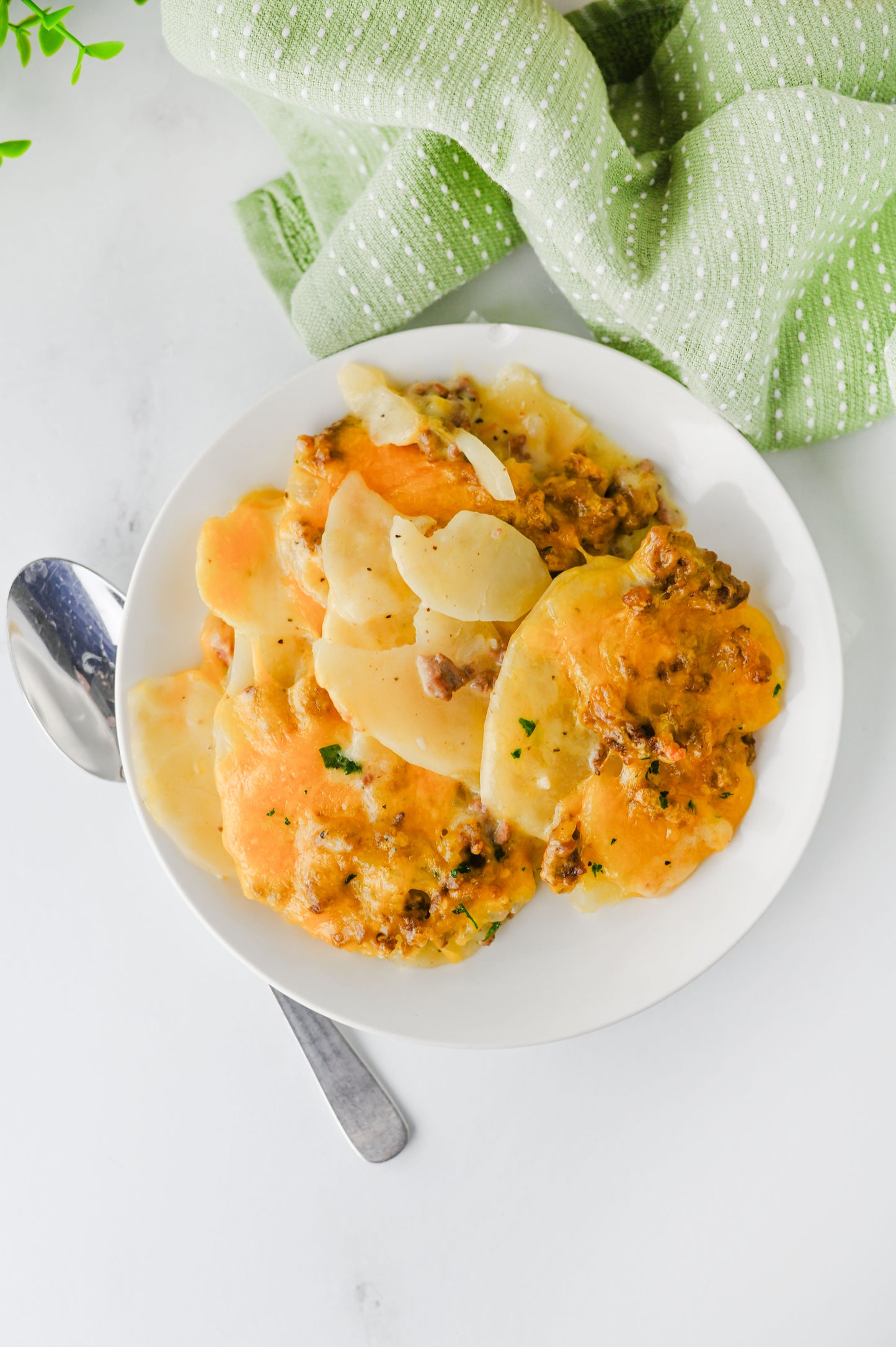 Hamburger Potato Casserole Set #5