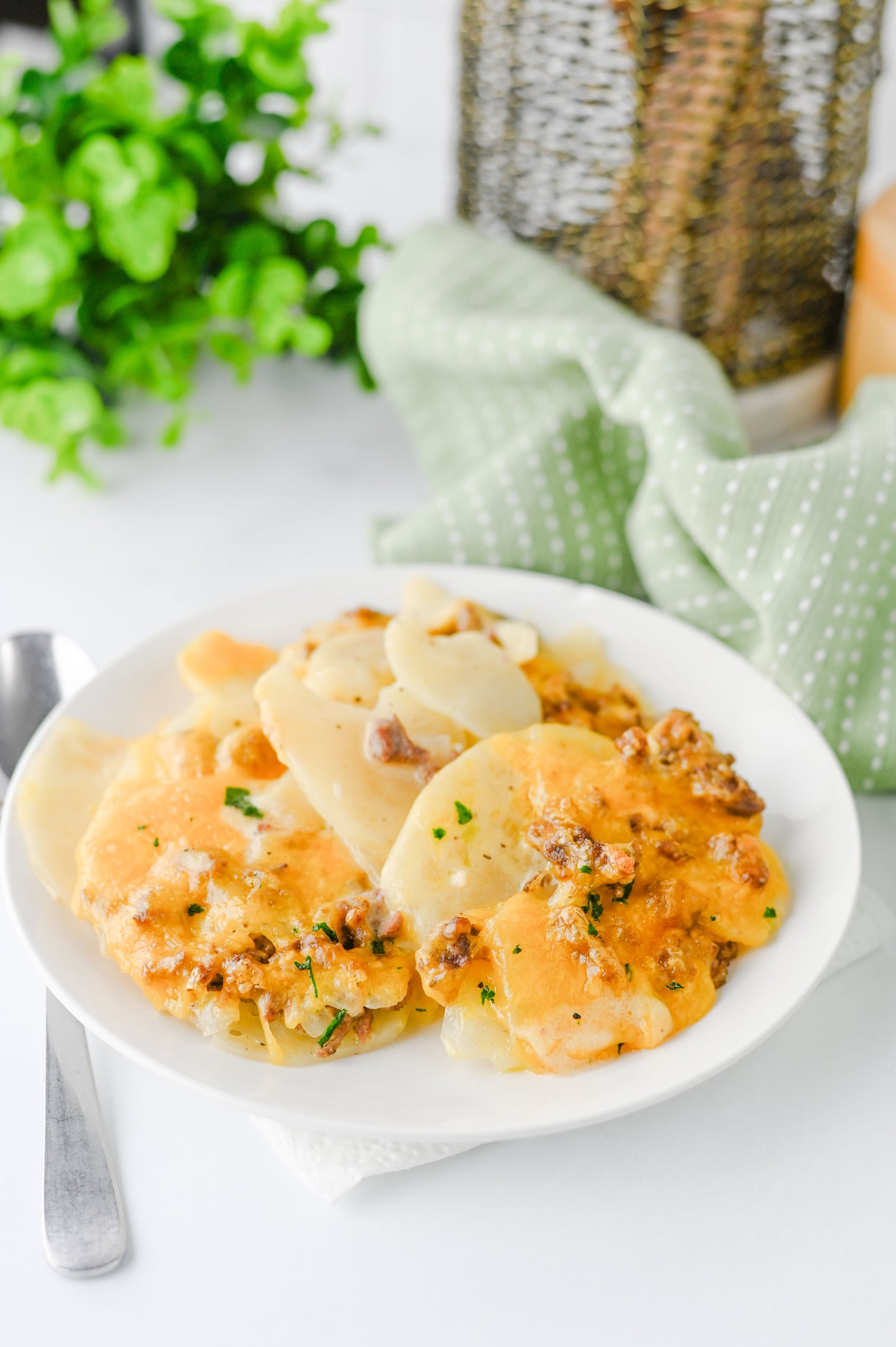 Hamburger Potato Casserole Set #5