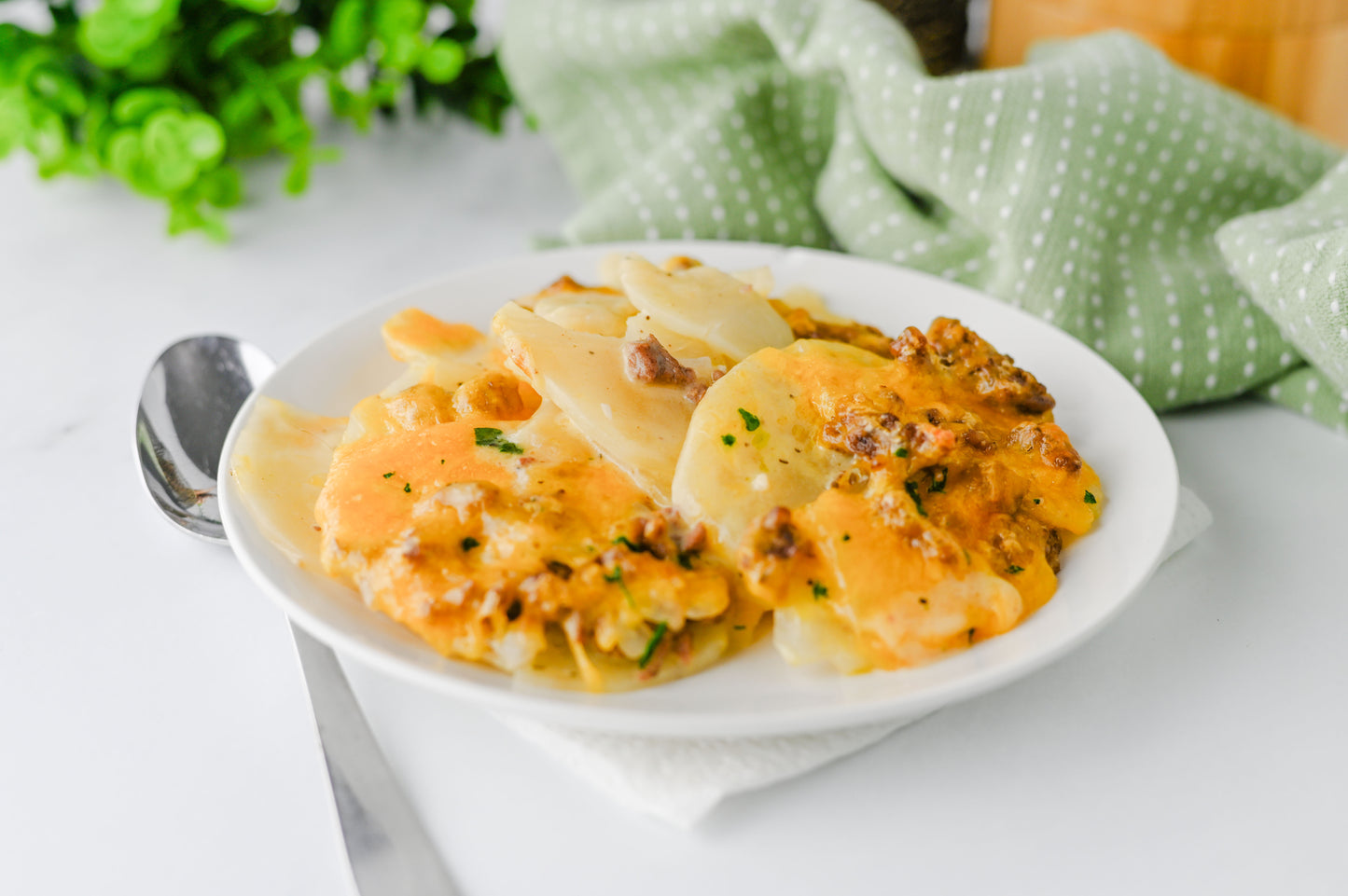 Hamburger Potato Casserole Set #5