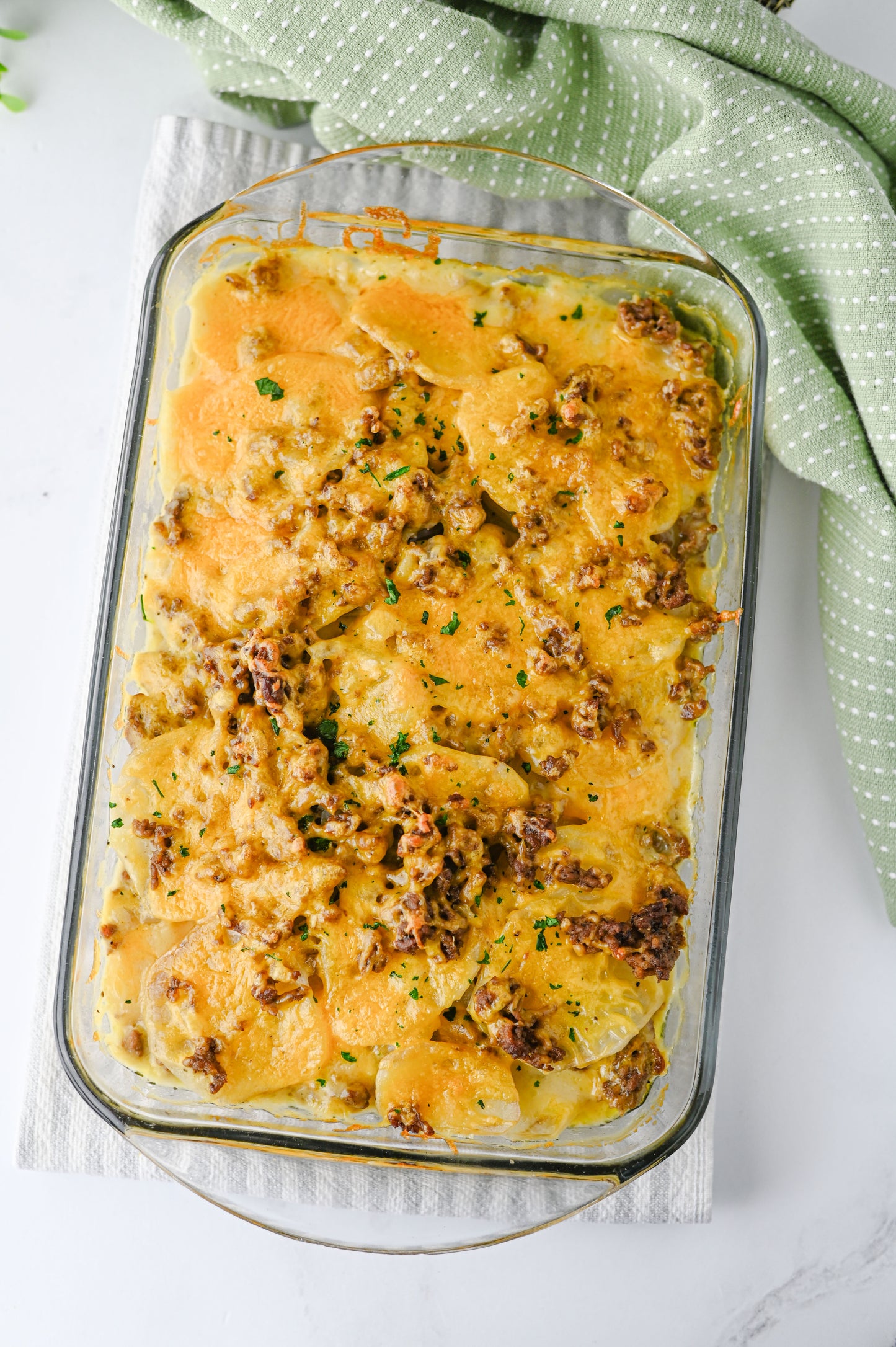 Hamburger Potato Casserole Set #5