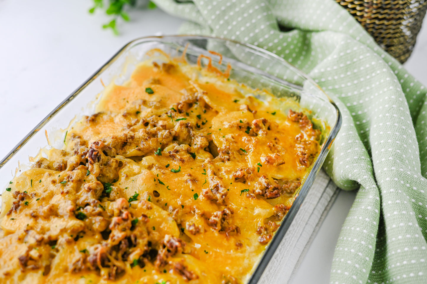 Hamburger Potato Casserole Set #5