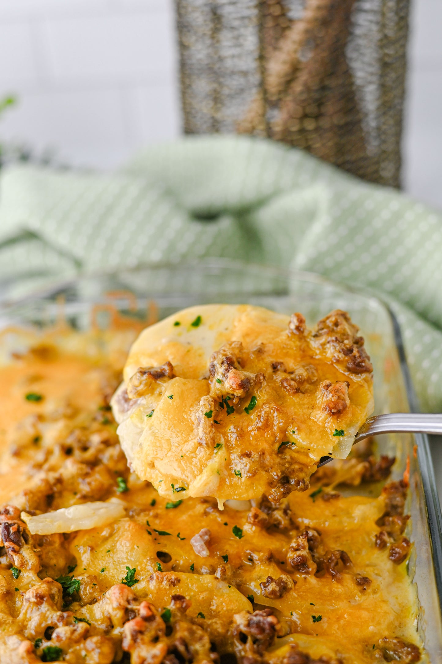 Hamburger Potato Casserole Set #5