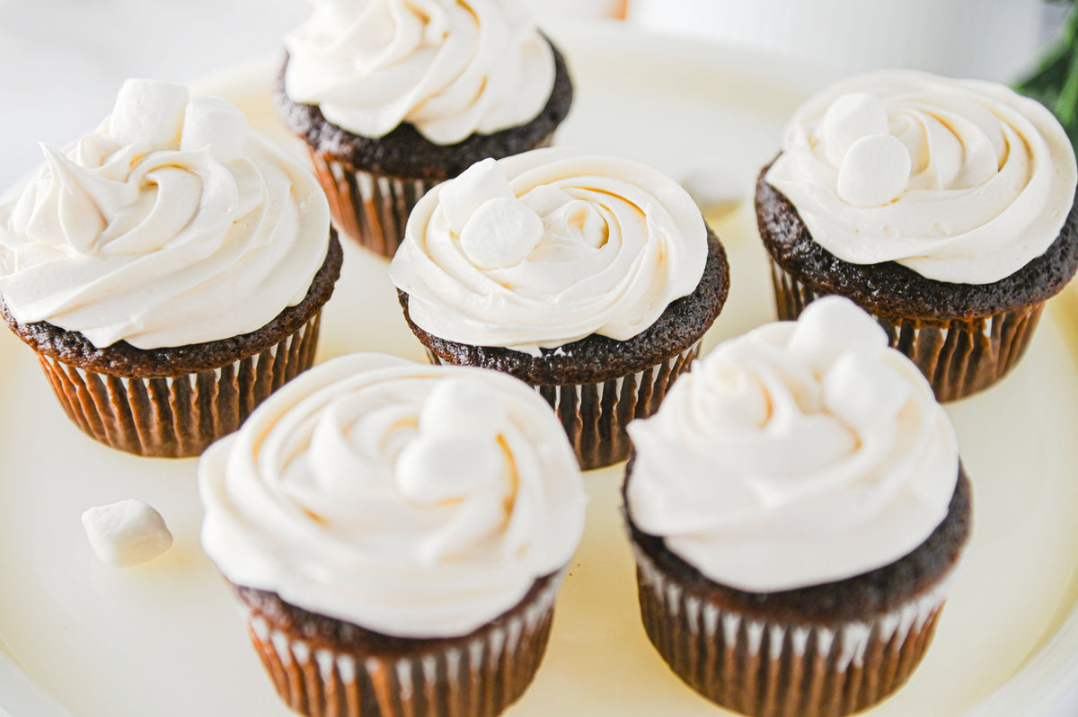 Hot Chocolate Cupcakes Set #5