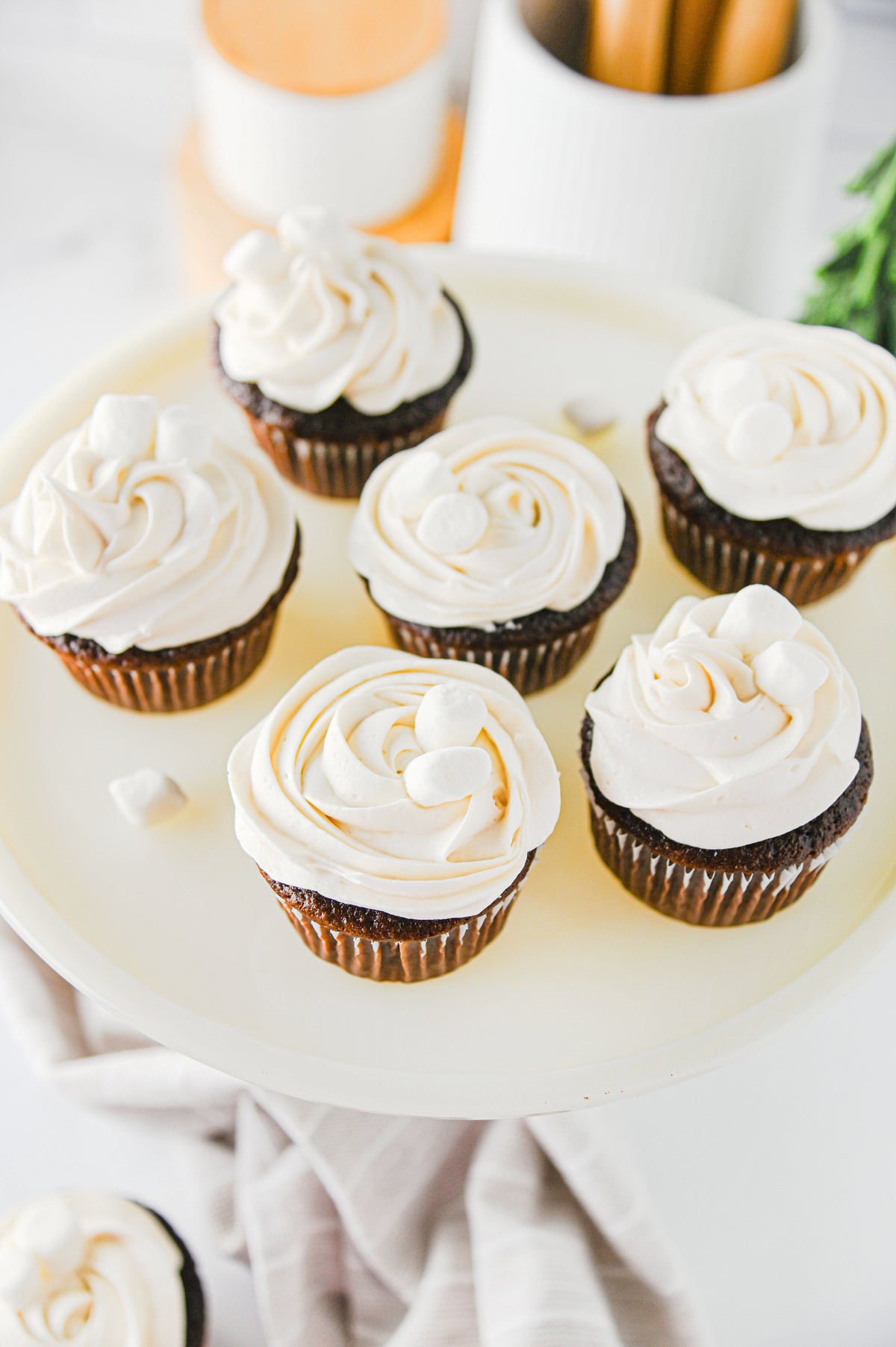 Hot Chocolate Cupcakes Set #5