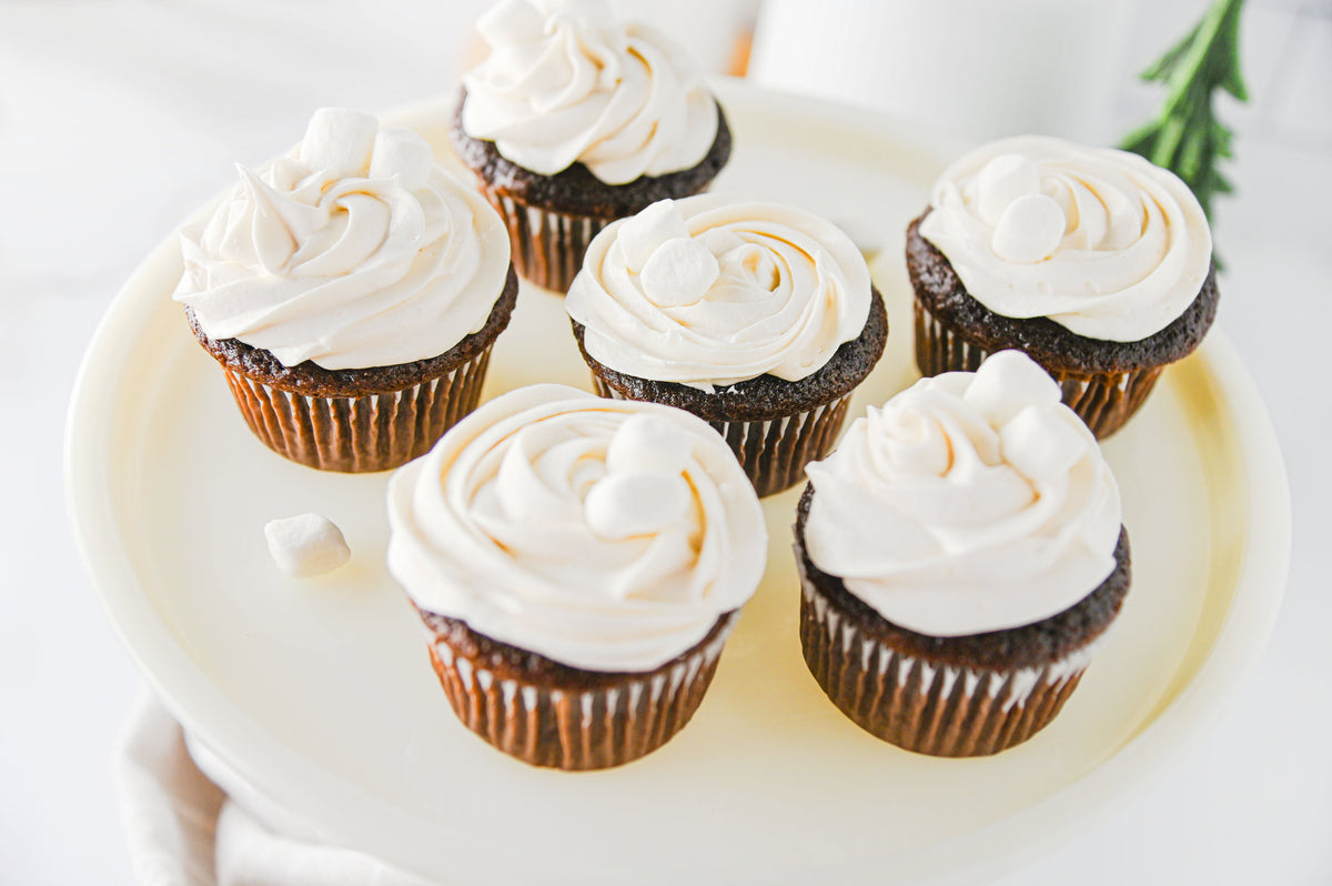 Hot Chocolate Cupcakes Set #5