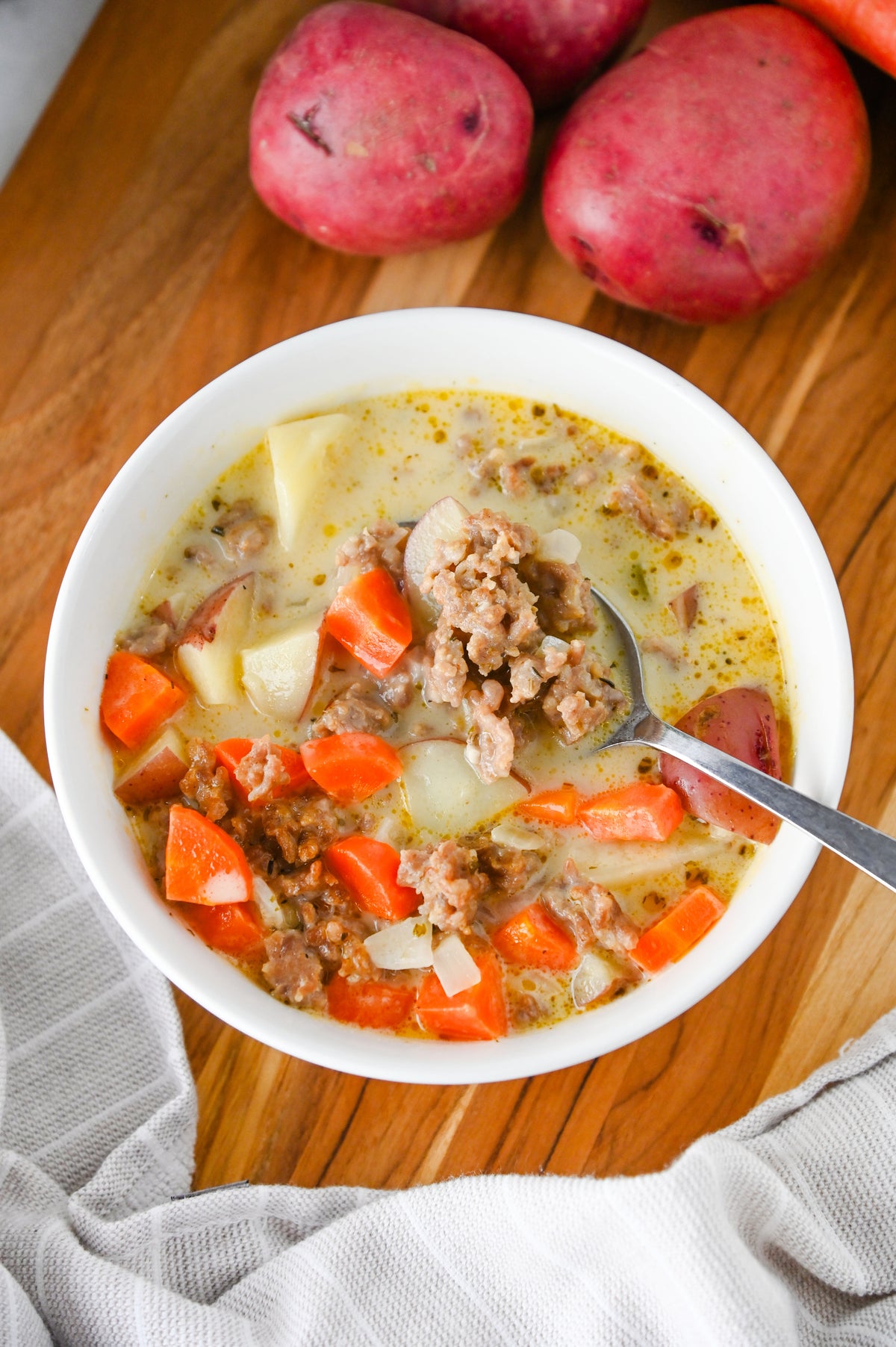 Italian Sausage Potato Soup Set #5