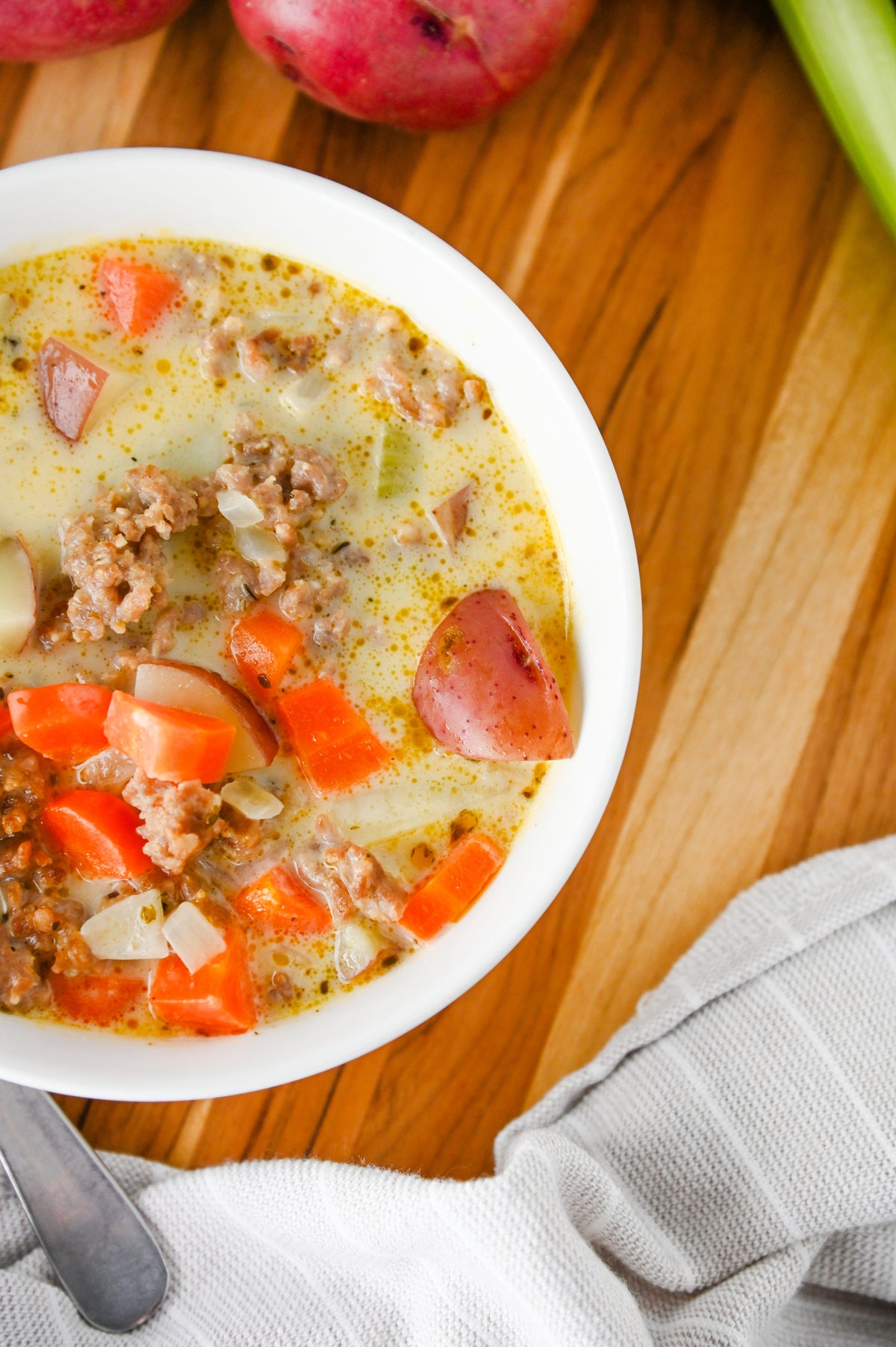 Italian Sausage Potato Soup Set #5
