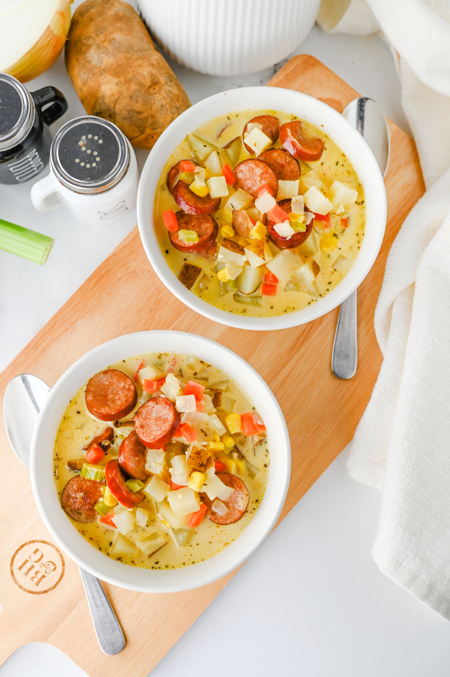 Kielbasa Potato Soup Set #5