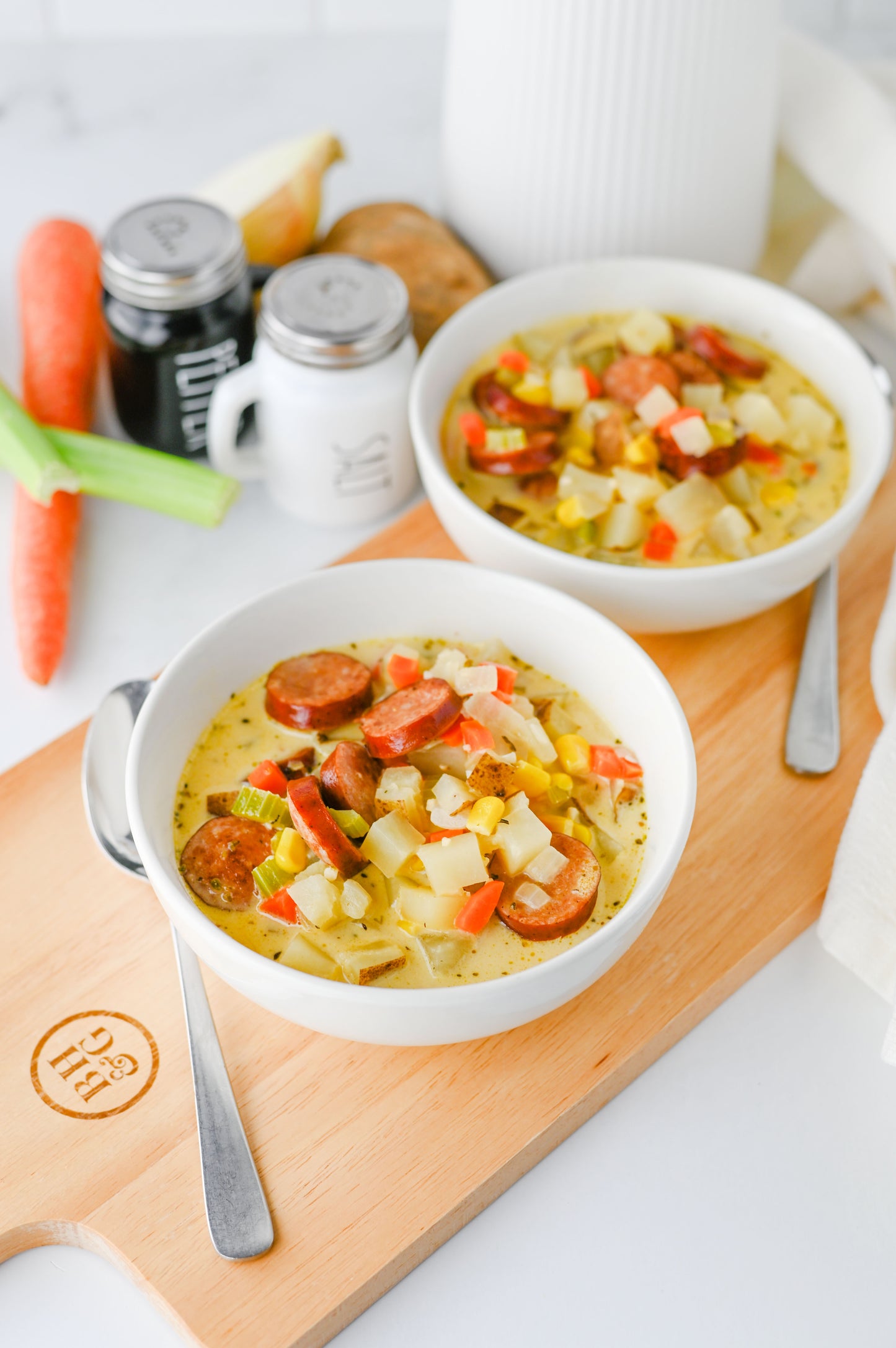 Kielbasa Potato Soup Set #5