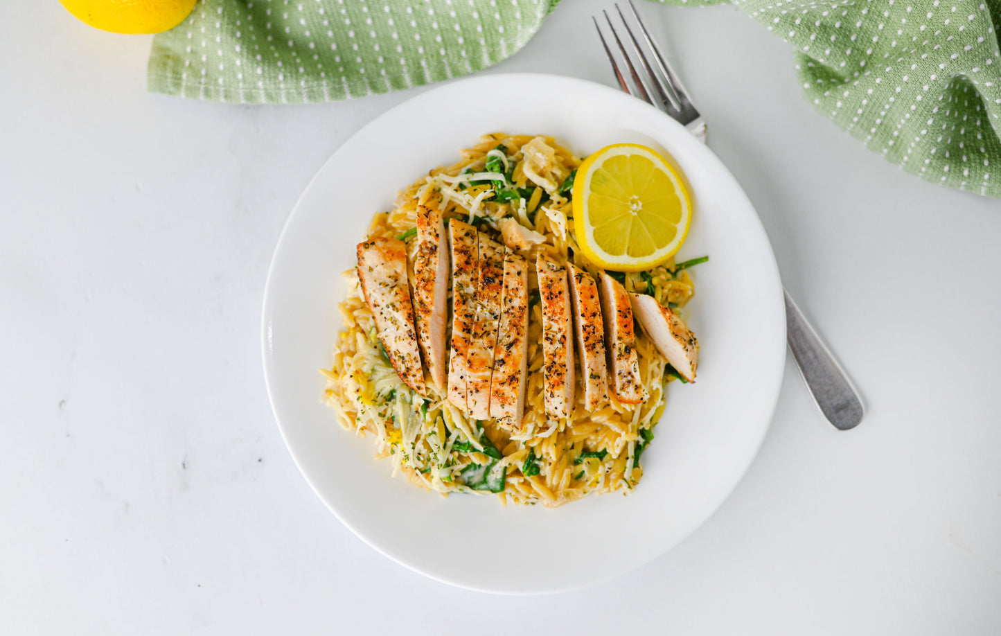 Lemon Chicken Orzo Set #5