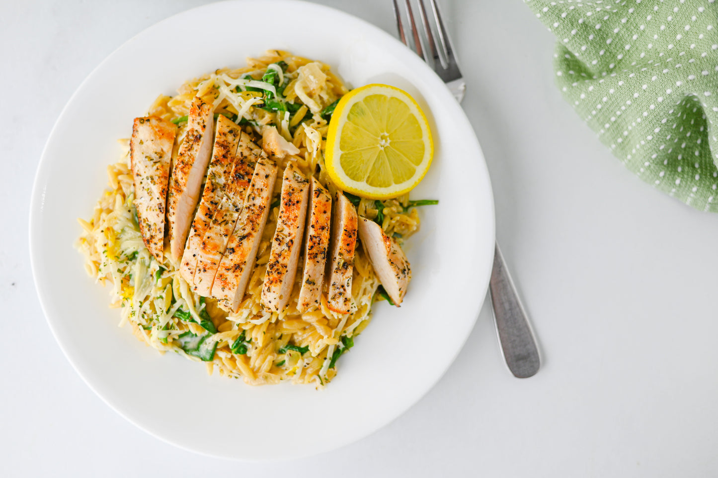 Lemon Chicken Orzo Set #5