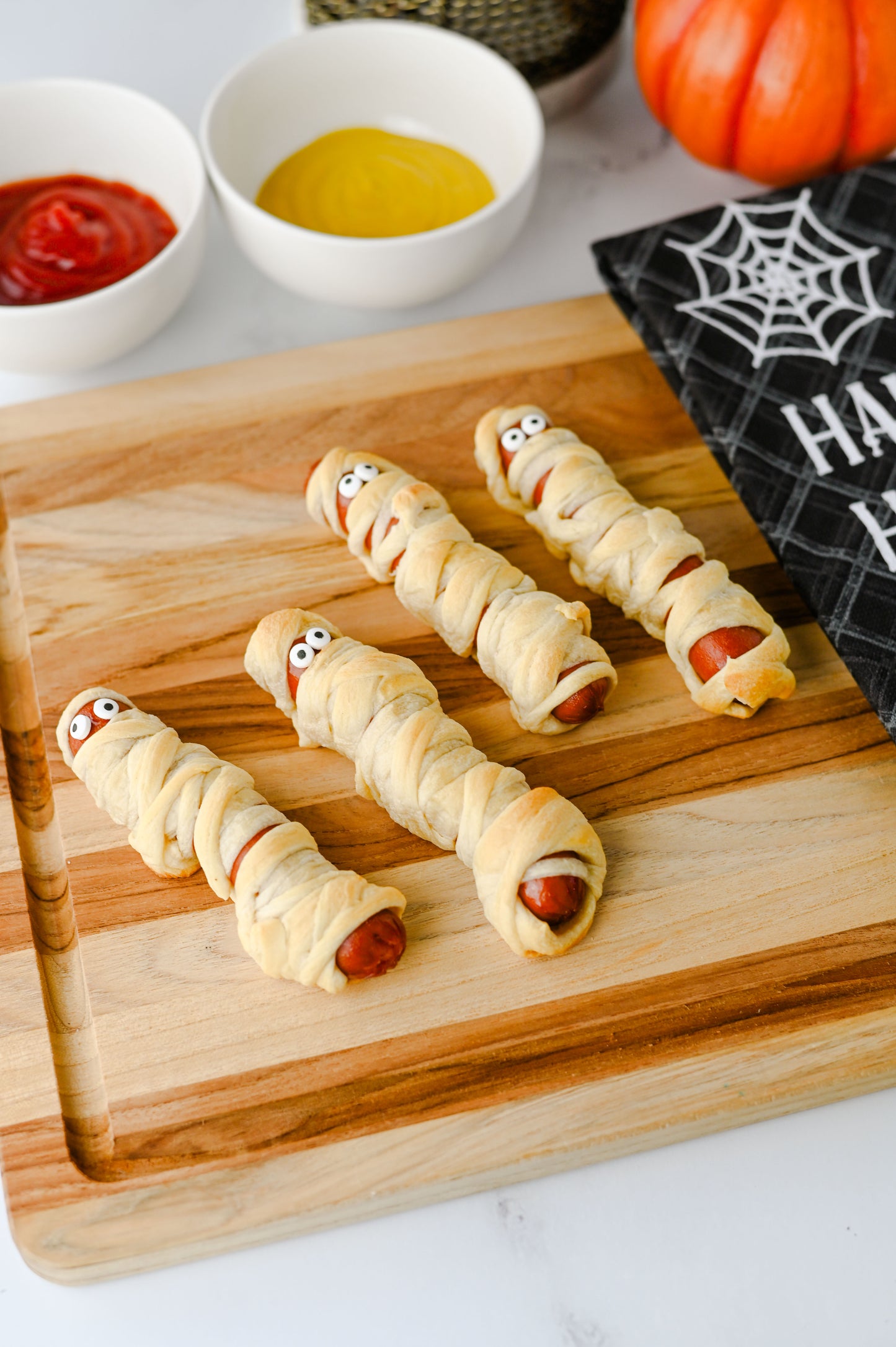 Mummy Hot Dogs Set #5