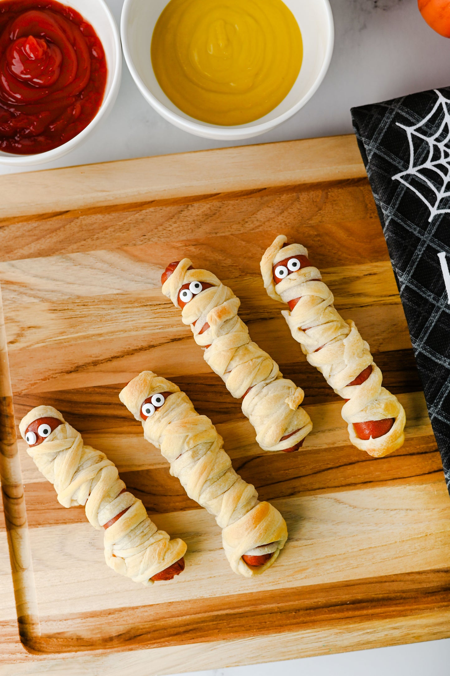 Mummy Hot Dogs Set #5