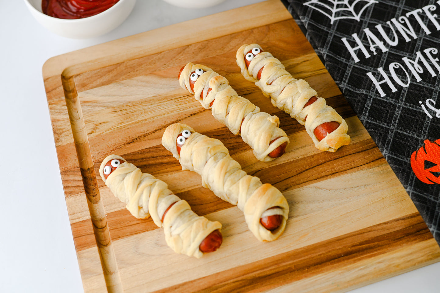 Mummy Hot Dogs Set #5