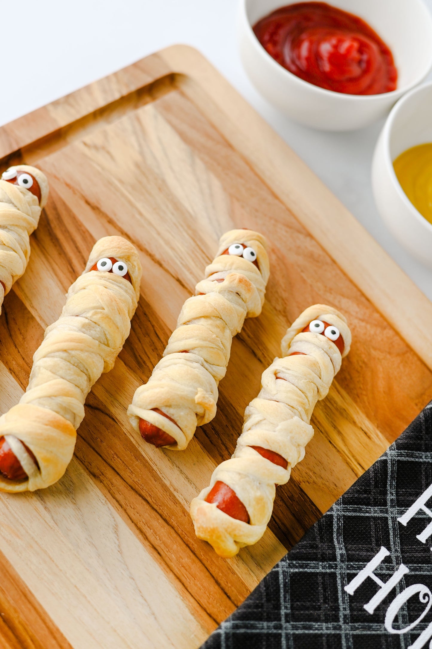 Mummy Hot Dogs Set #5