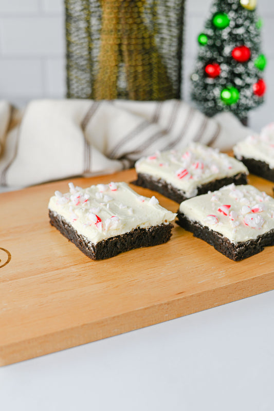 Peppermint Bark Brownies Set #5