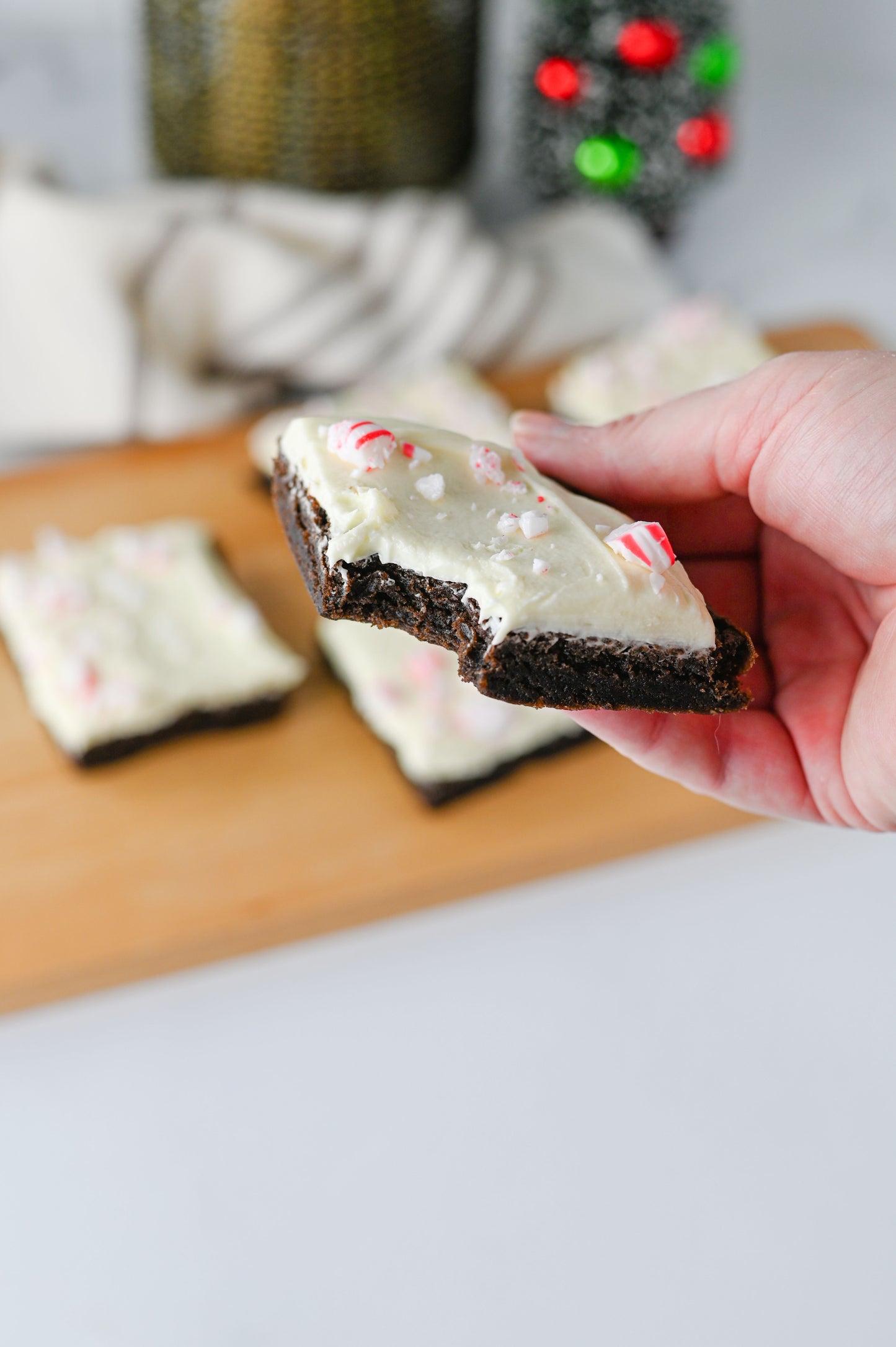 Peppermint Bark Brownies Set #5