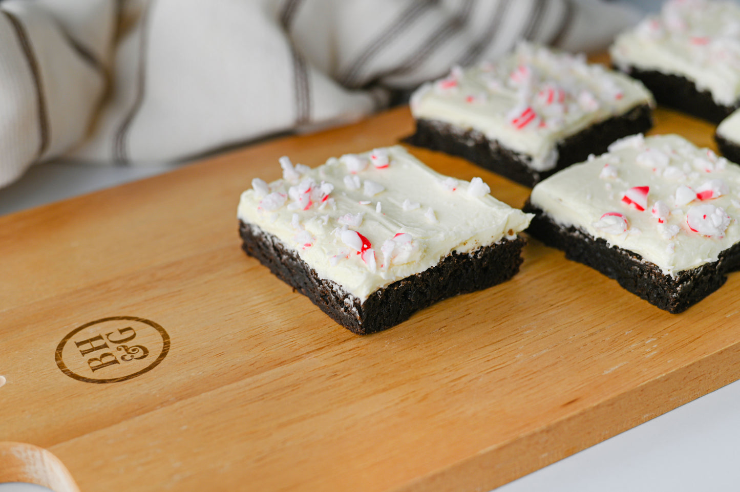 Peppermint Bark Brownies Set #5