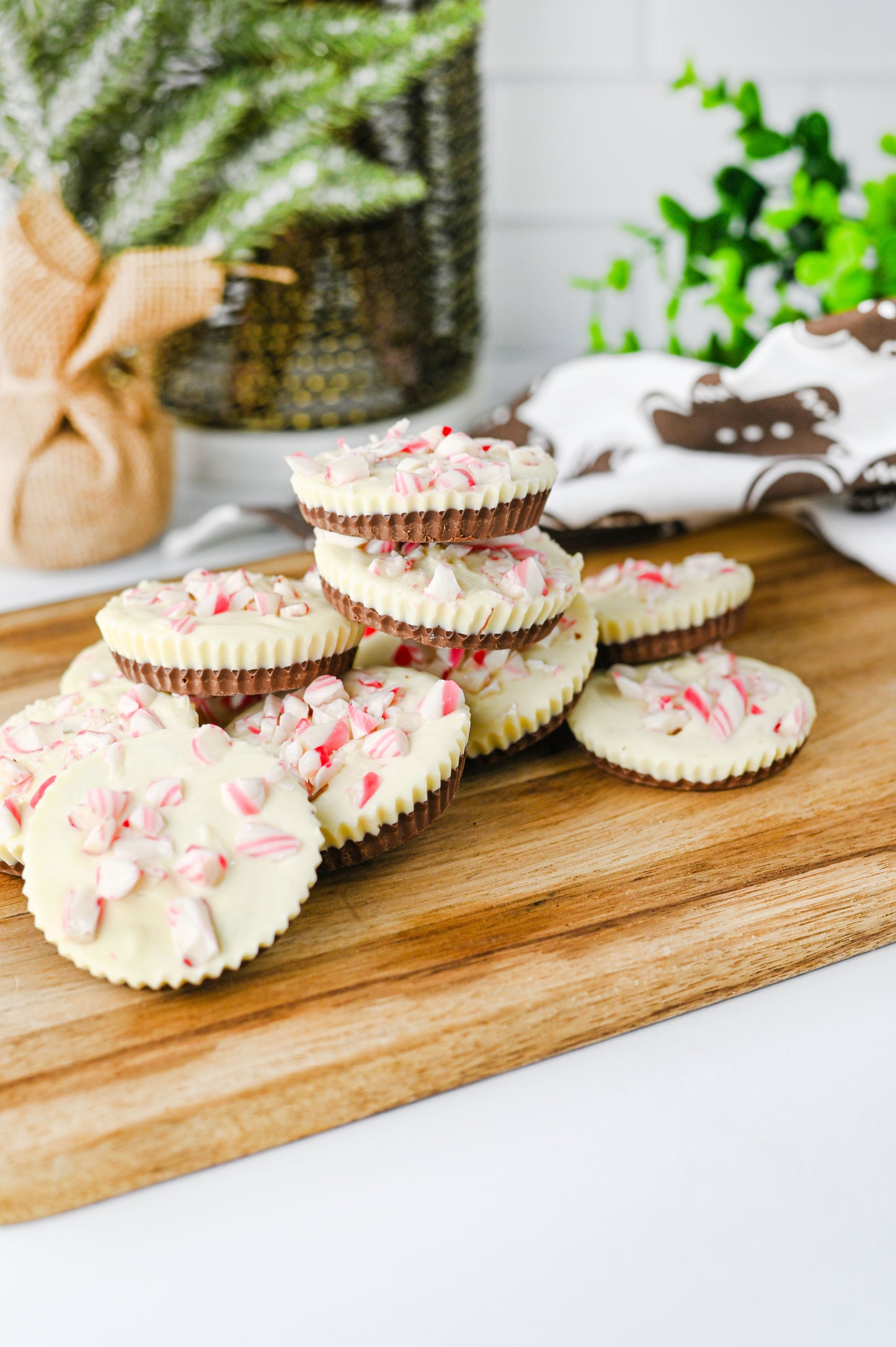 Peppermint Bark Cups Set #5