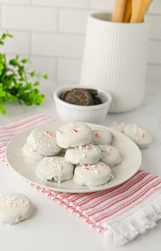 Peppermint Crunch/Bark Oreos Set #5