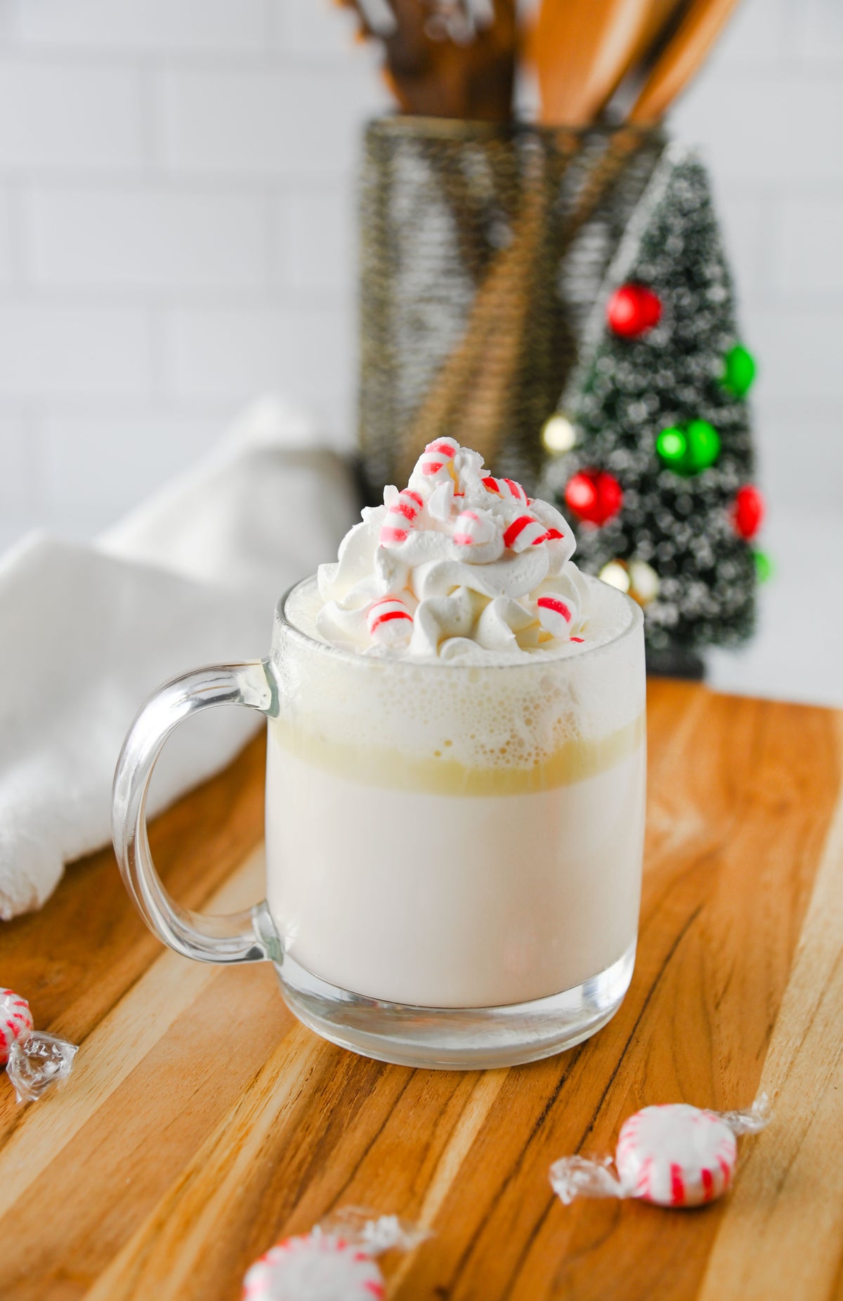 Peppermint White Hot Chocolate (Slow Cooker) Set #5
