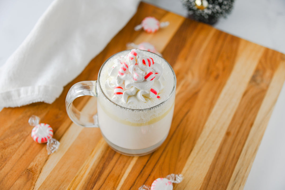 Peppermint White Hot Chocolate (Slow Cooker) Set #5