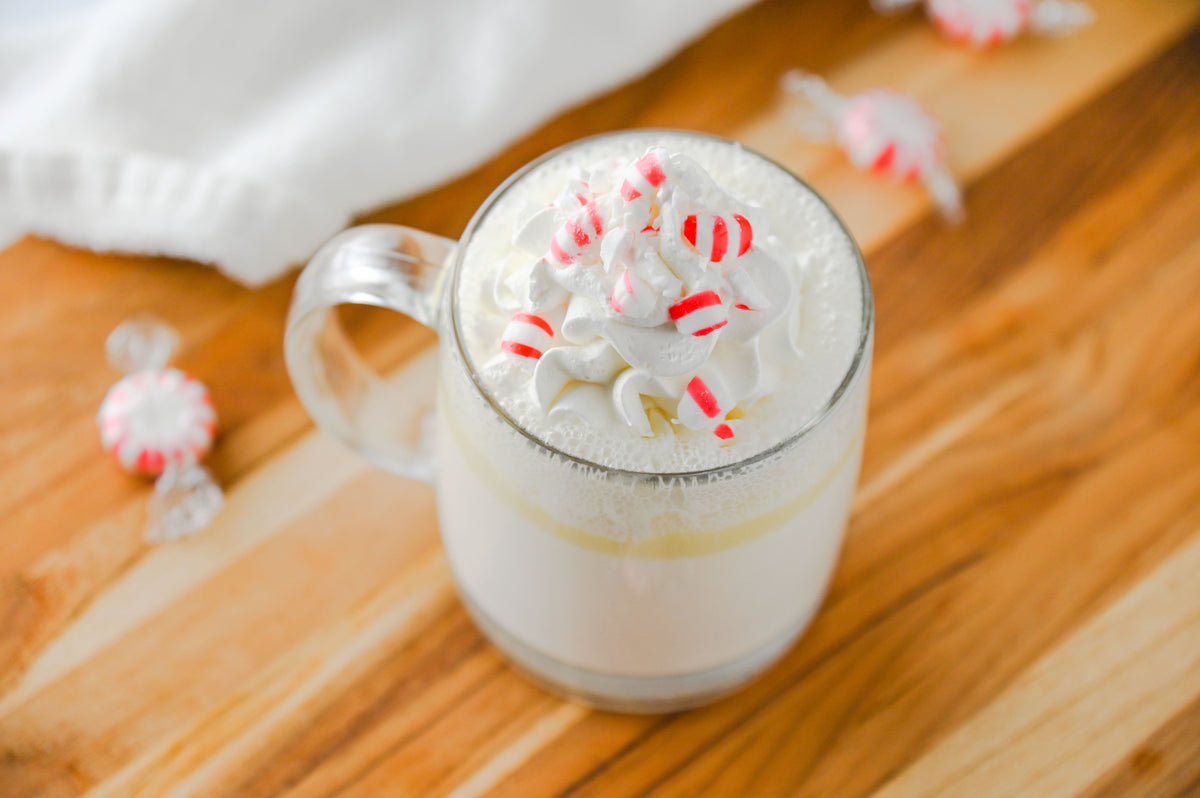 Peppermint White Hot Chocolate (Slow Cooker) Set #5