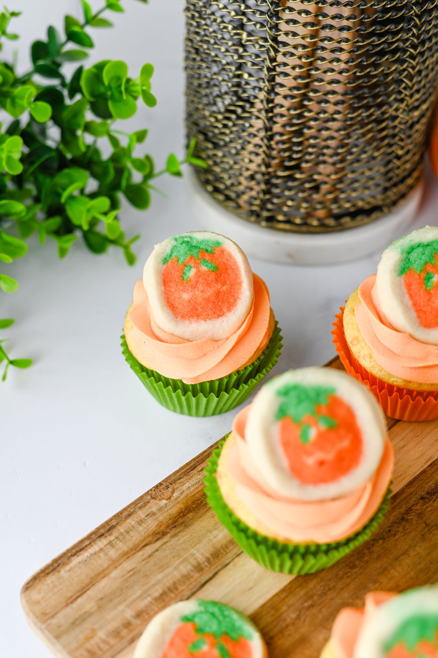 Pillsbury Pumpkin Cookie Cupcakes Set #5