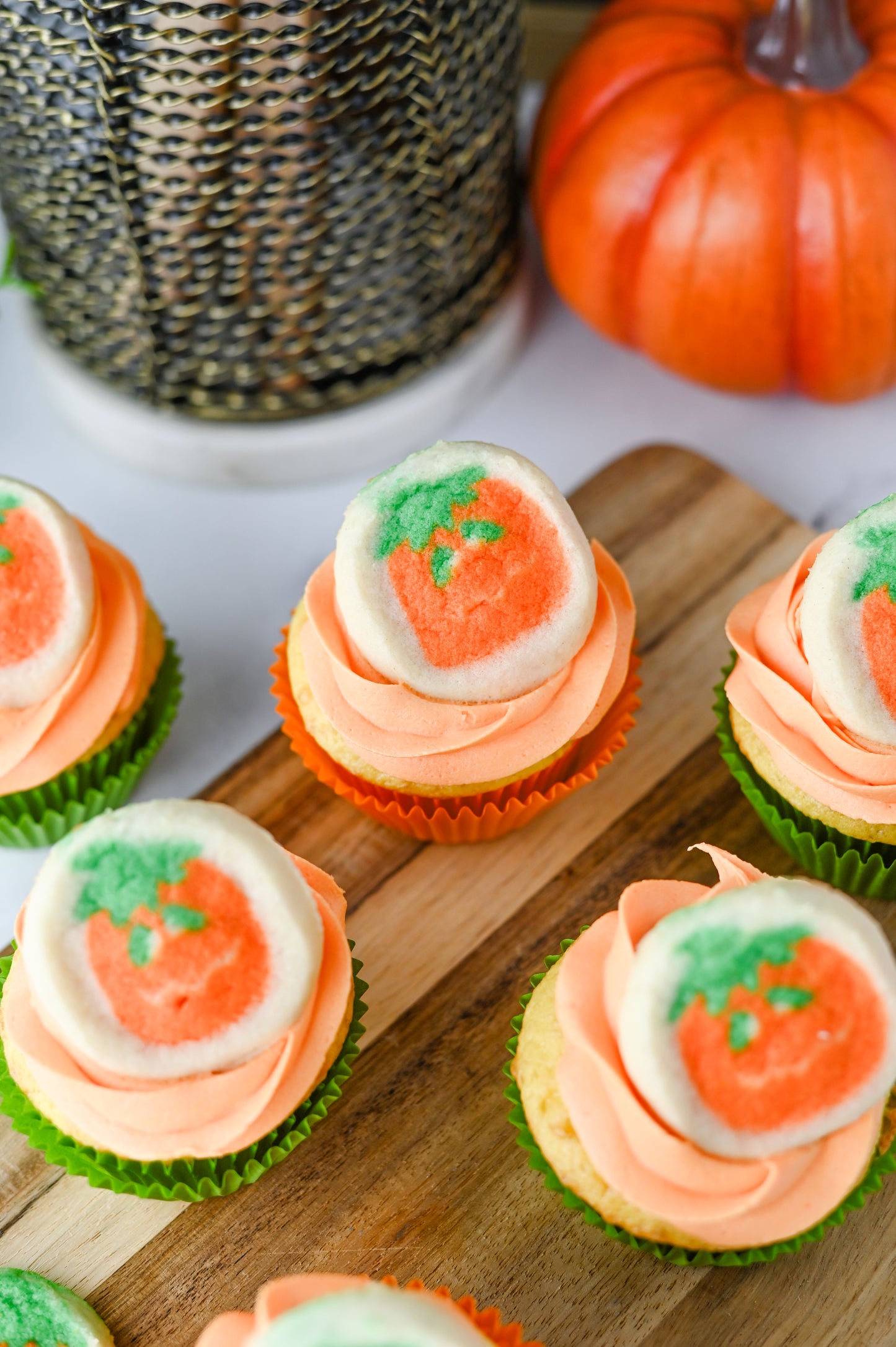 Pillsbury Pumpkin Cookie Cupcakes Set #5