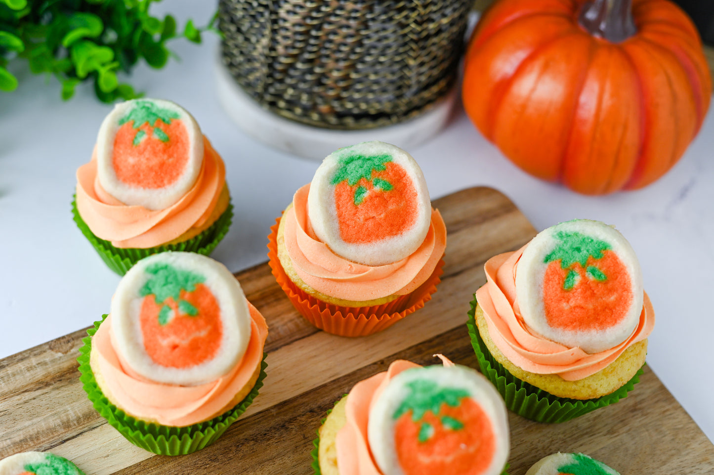 Pillsbury Pumpkin Cookie Cupcakes Set #5