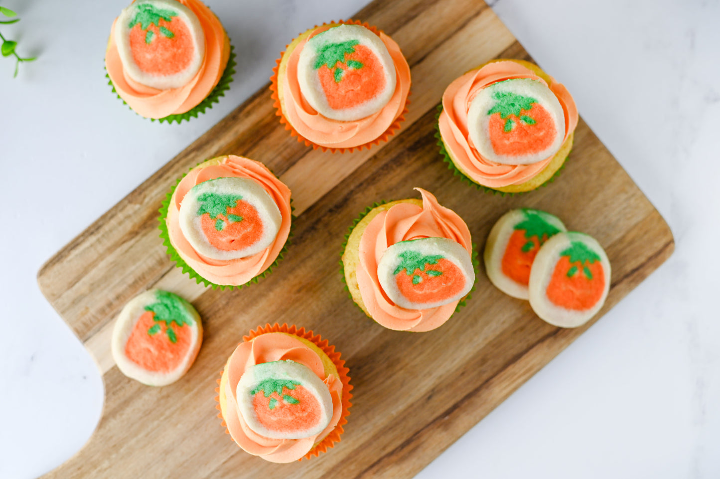 Pillsbury Pumpkin Cookie Cupcakes Set #5