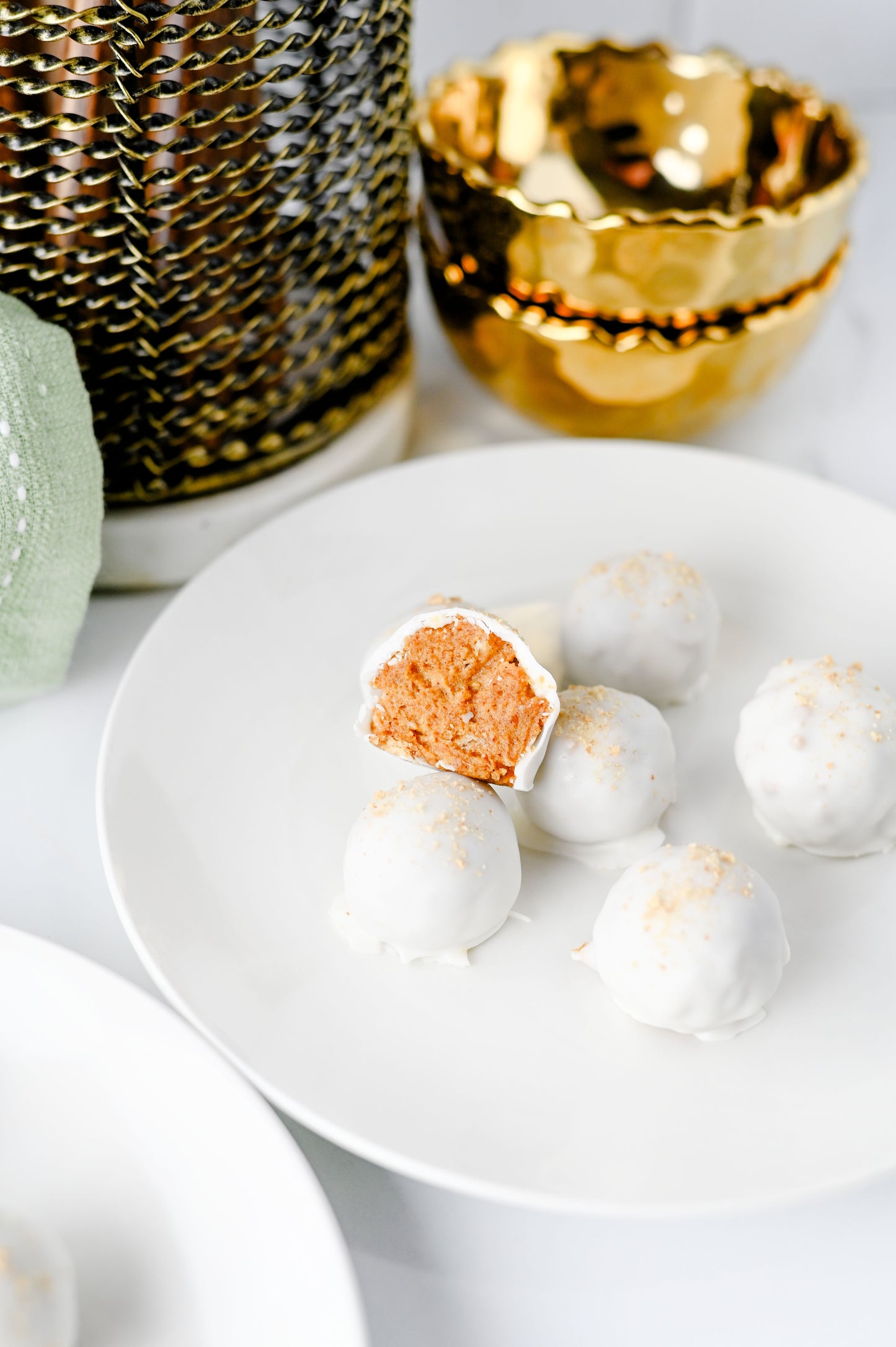 Pumpkin Pie Truffles
