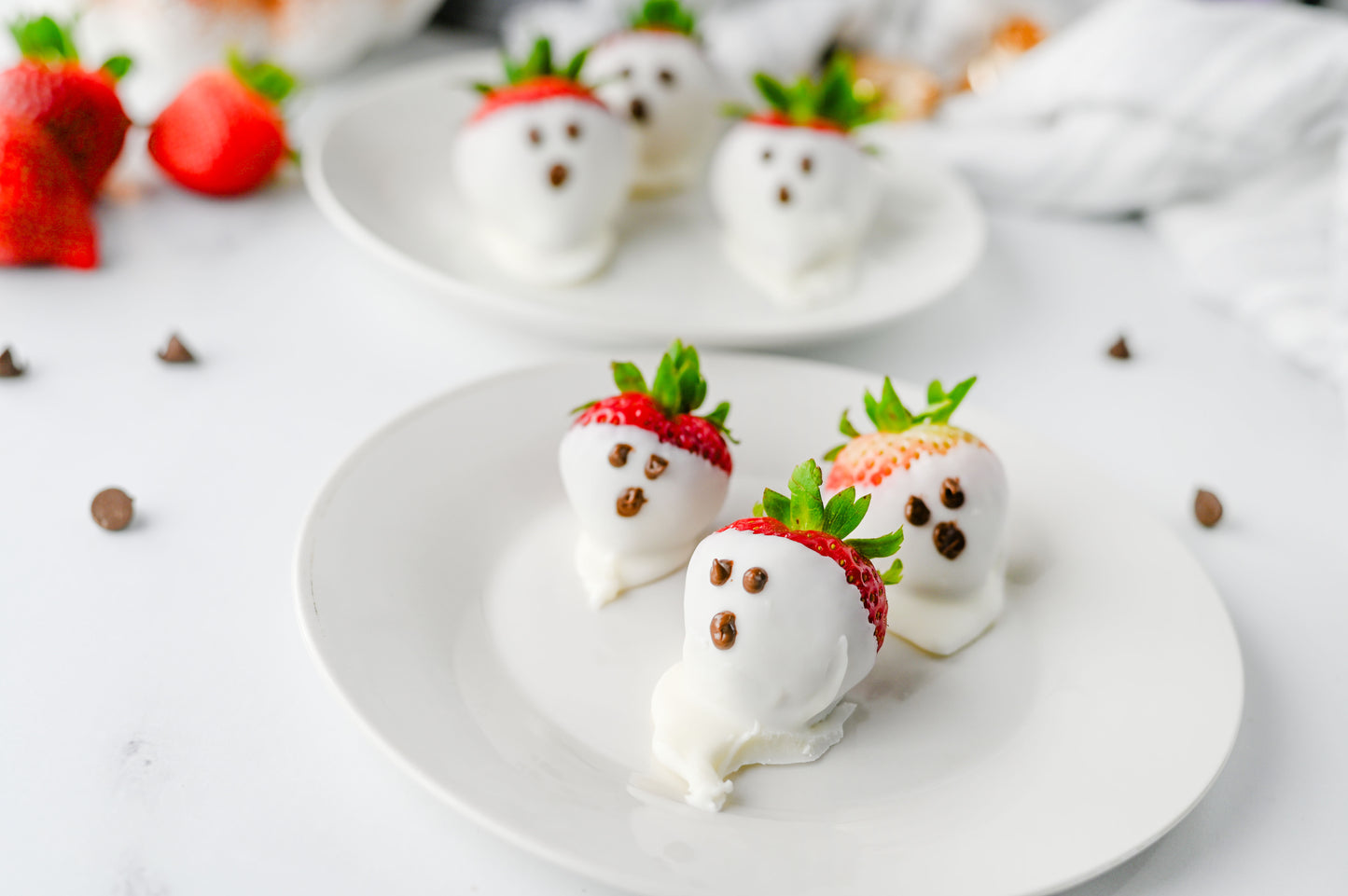 Strawberry Ghosts Set #5