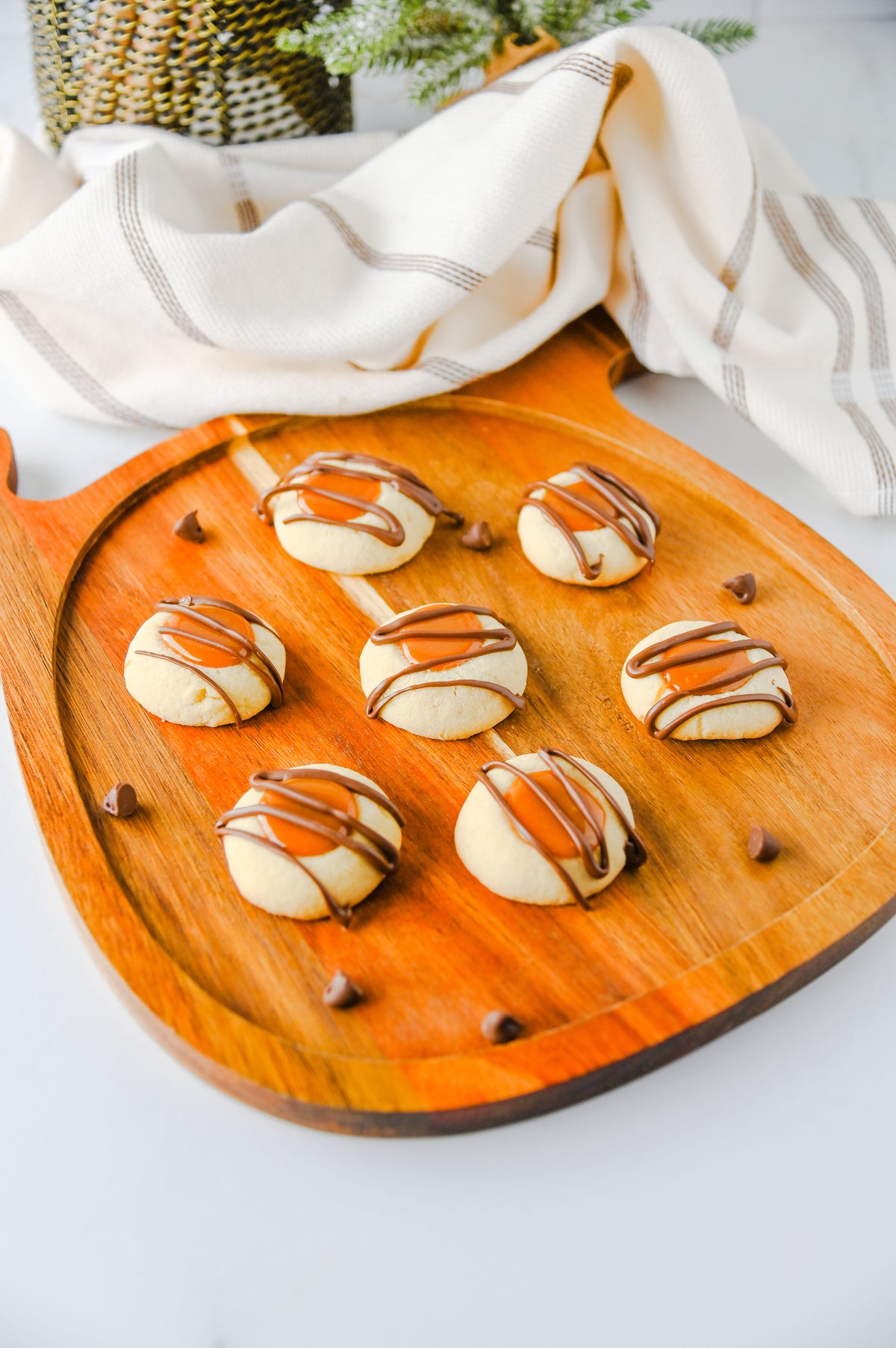 Twix Thumbprint Cookies Set #5