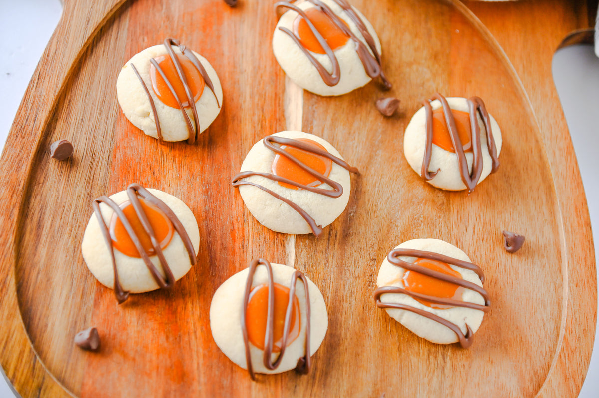 Twix Thumbprint Cookies Set #5