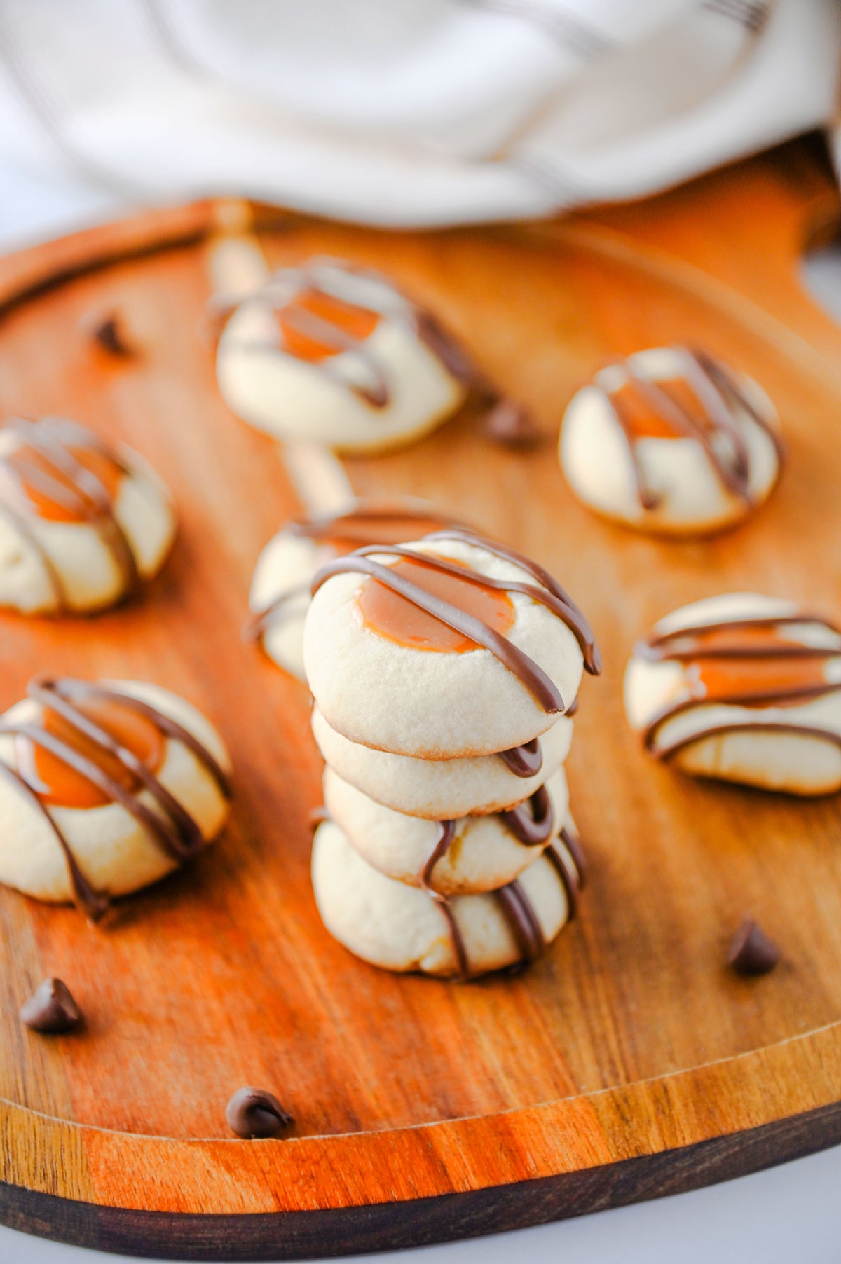 Twix Thumbprint Cookies Set #5